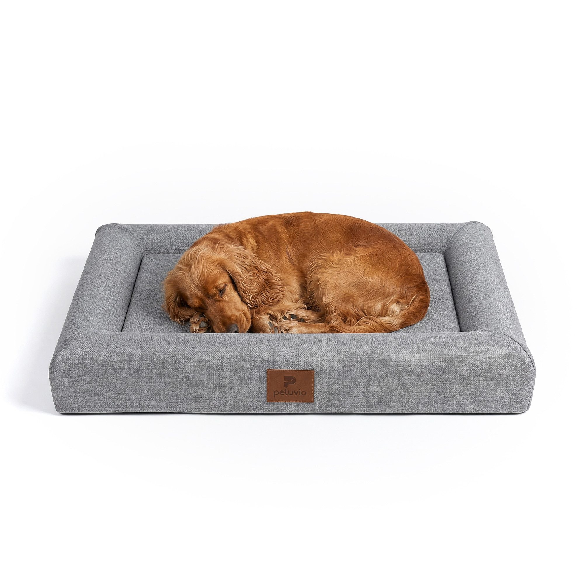 Peluvio Tierbett KIBI, 100% PES (Außenstoff), 270 g/m² (5), Atmungsaktive/Für Hunde und Katzen/Sehr bequem/Modern Design