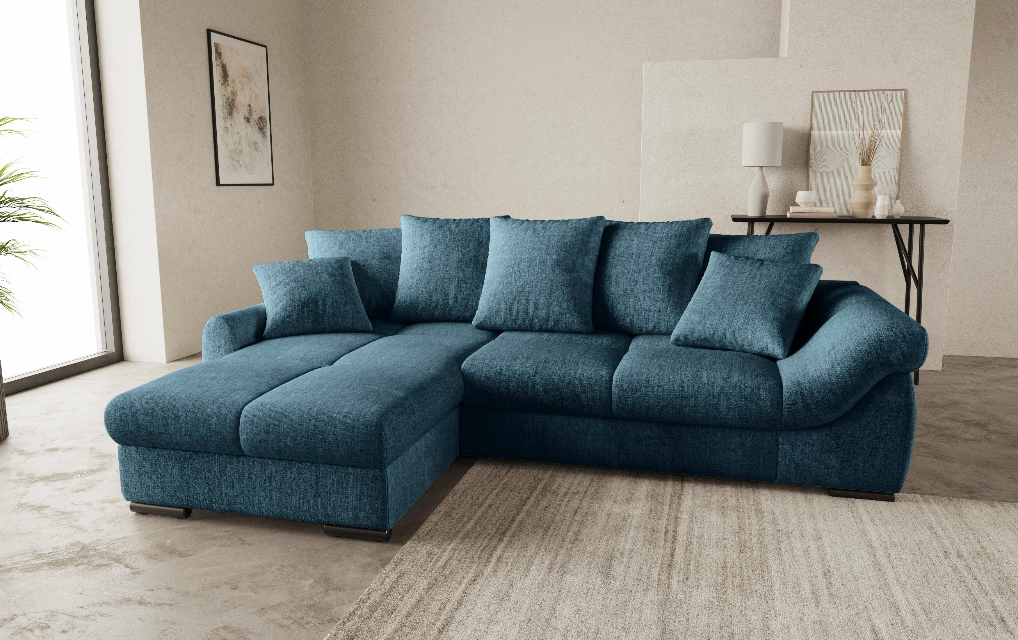 Mr. Couch Ecksofa Livorno L-Form, inkl. günstig online kaufen