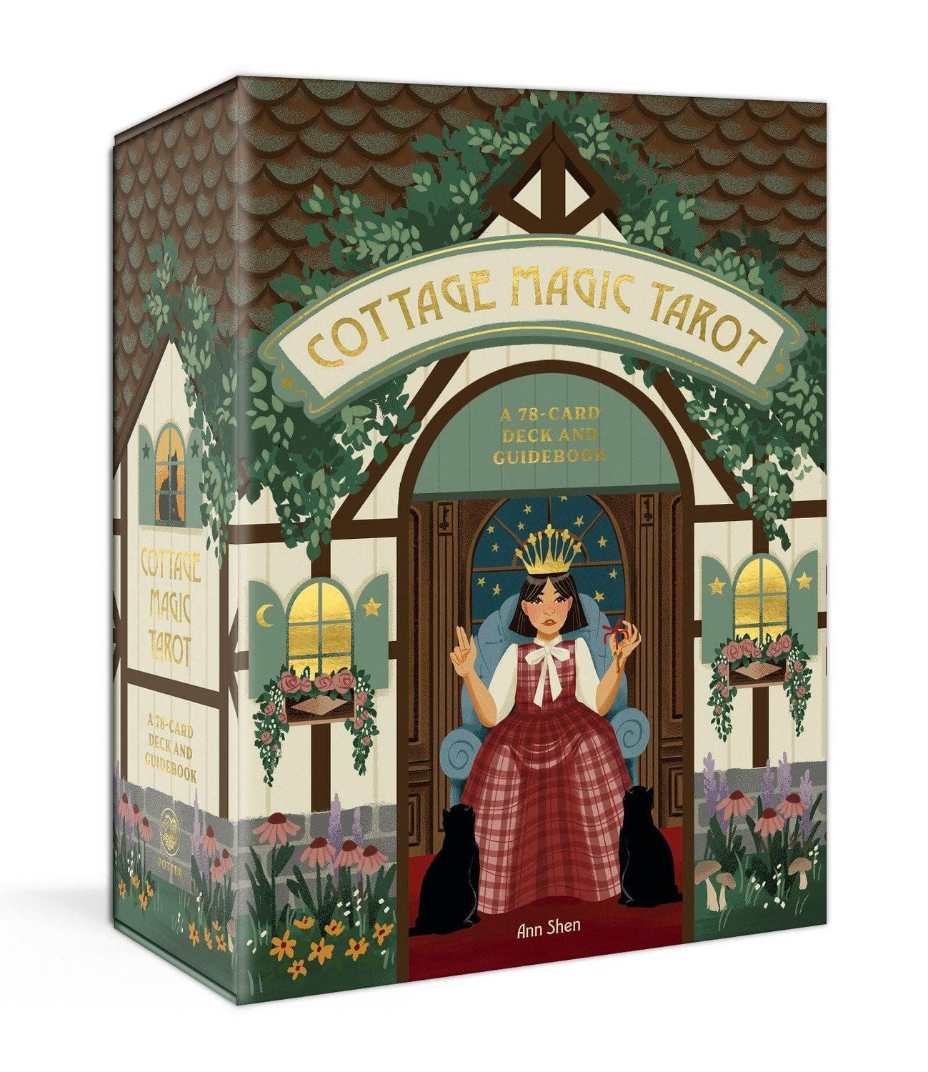 Cottage Magic Tarot A 78-Card Deck and Guidebook / Ann Shen, A 78-Card Deck and Guidebook, X