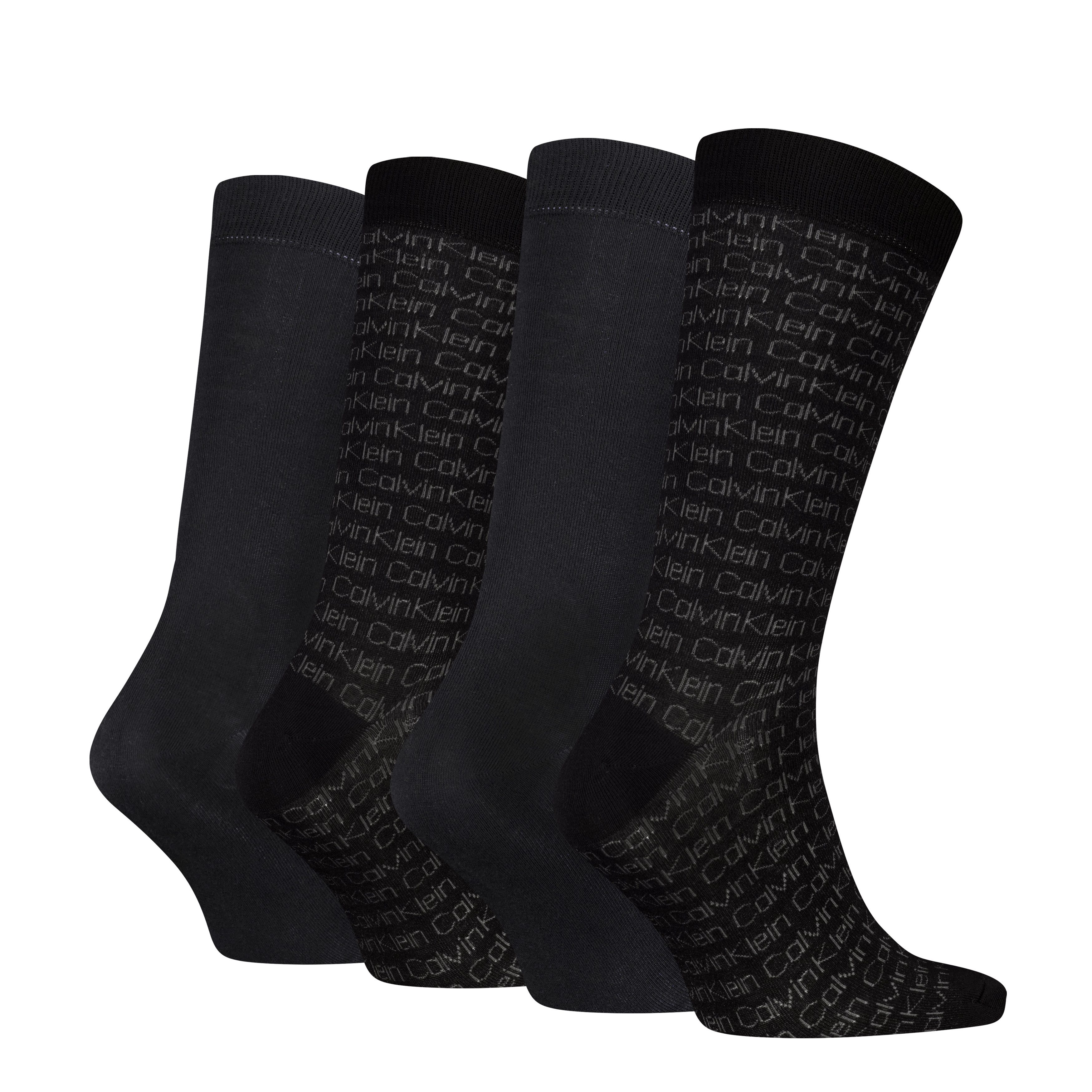 Calvin Klein Socken CK MEN SOCK 4P GIFTBOX AOP (4er Pack) – Bild 3 von 3