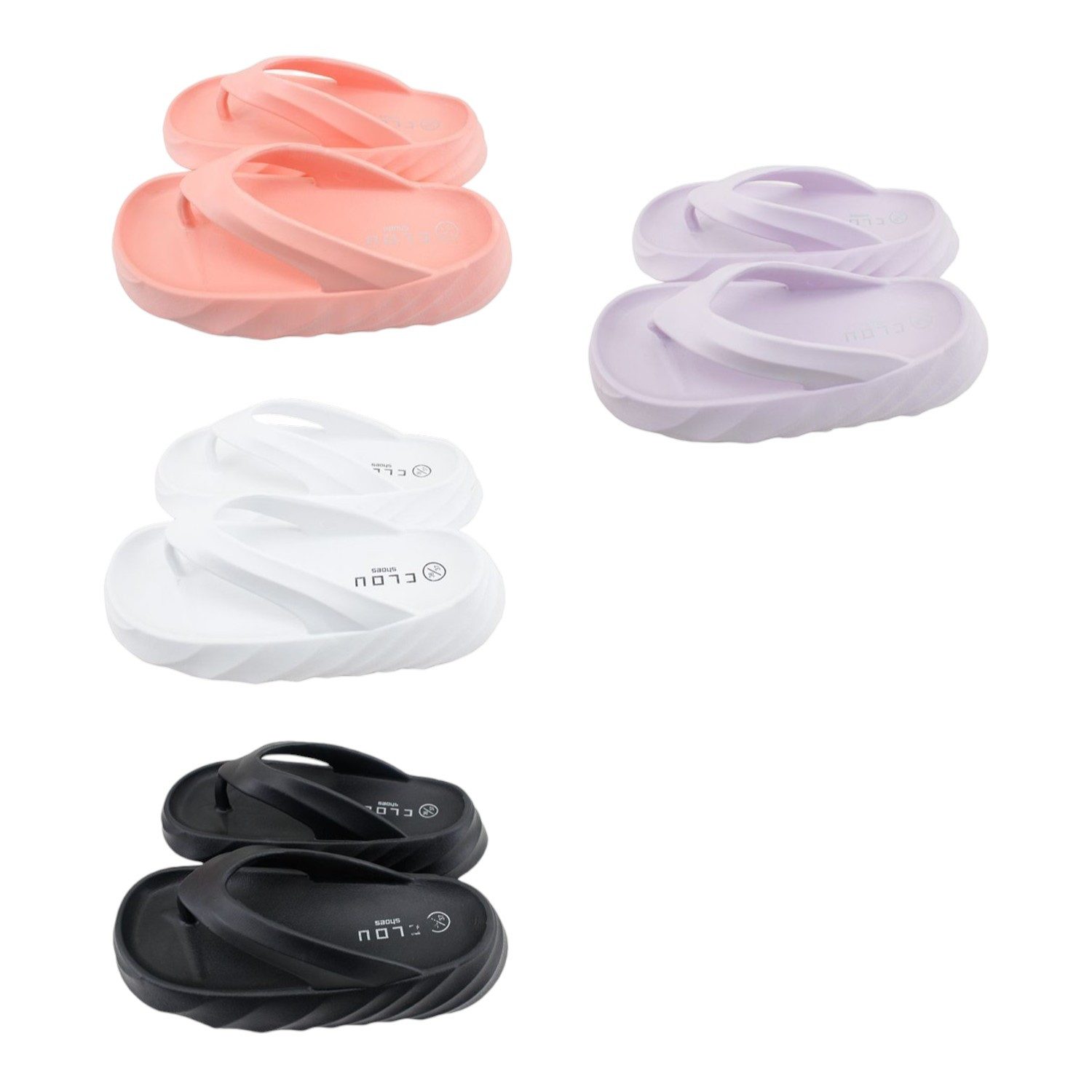 VewoTex Badelatschen mit Zehentrenner » Damen Sommerschuhe » Badesandalen Badezehentrenner (1 Paar, 1-tlg., Kein Set) Sommer Garten Schuhe Avantgarde