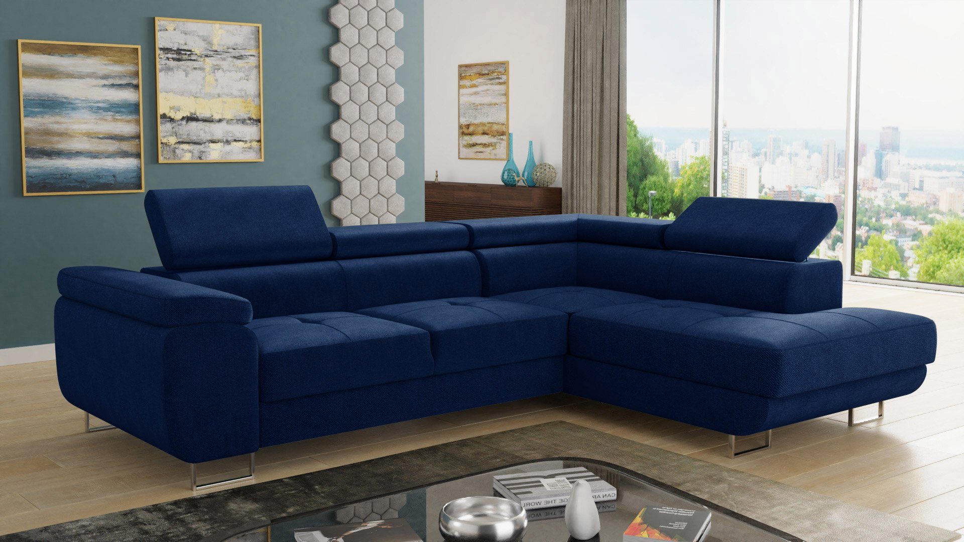 Sofnet Ecksofa Caris, mit Schlaffunktion und günstig online kaufen