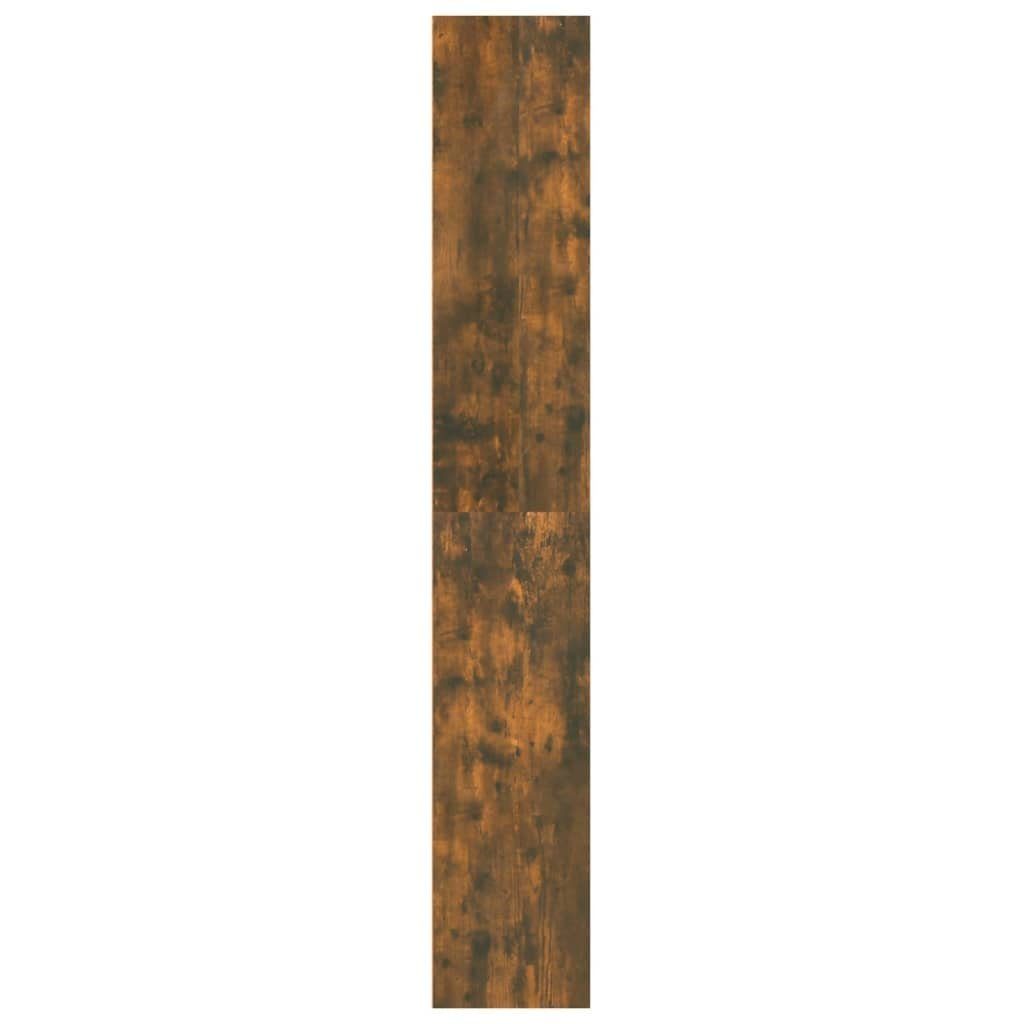 Räuchereiche 60x30x189 5 furnicato cm Bücherregal Holzwerkstoff Fächer
