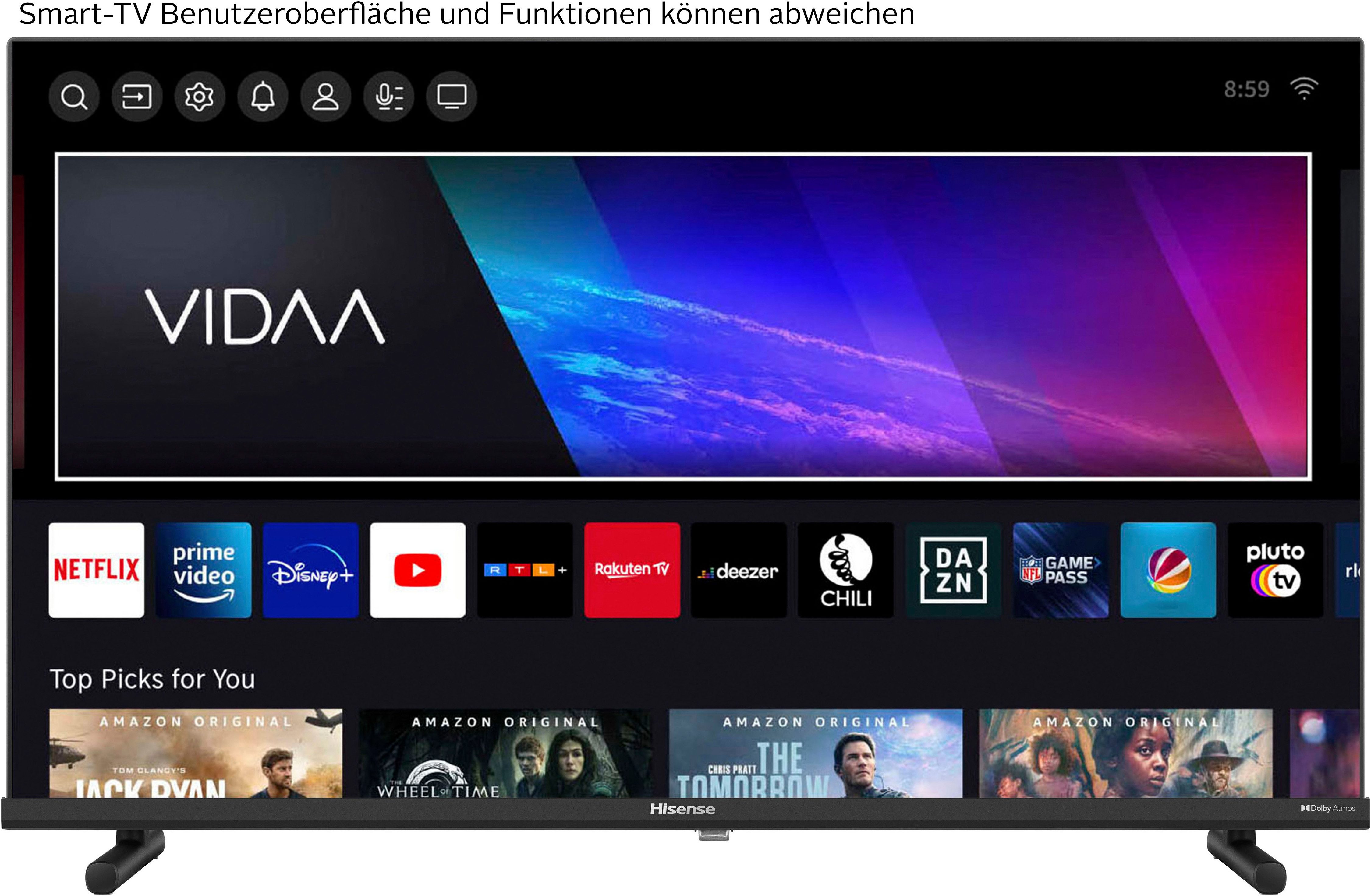 Hisense 32A5Q QLED-Fernseher (80 cm/32 Zoll, Full HD, Smart-TV, 2K FHD QLED)