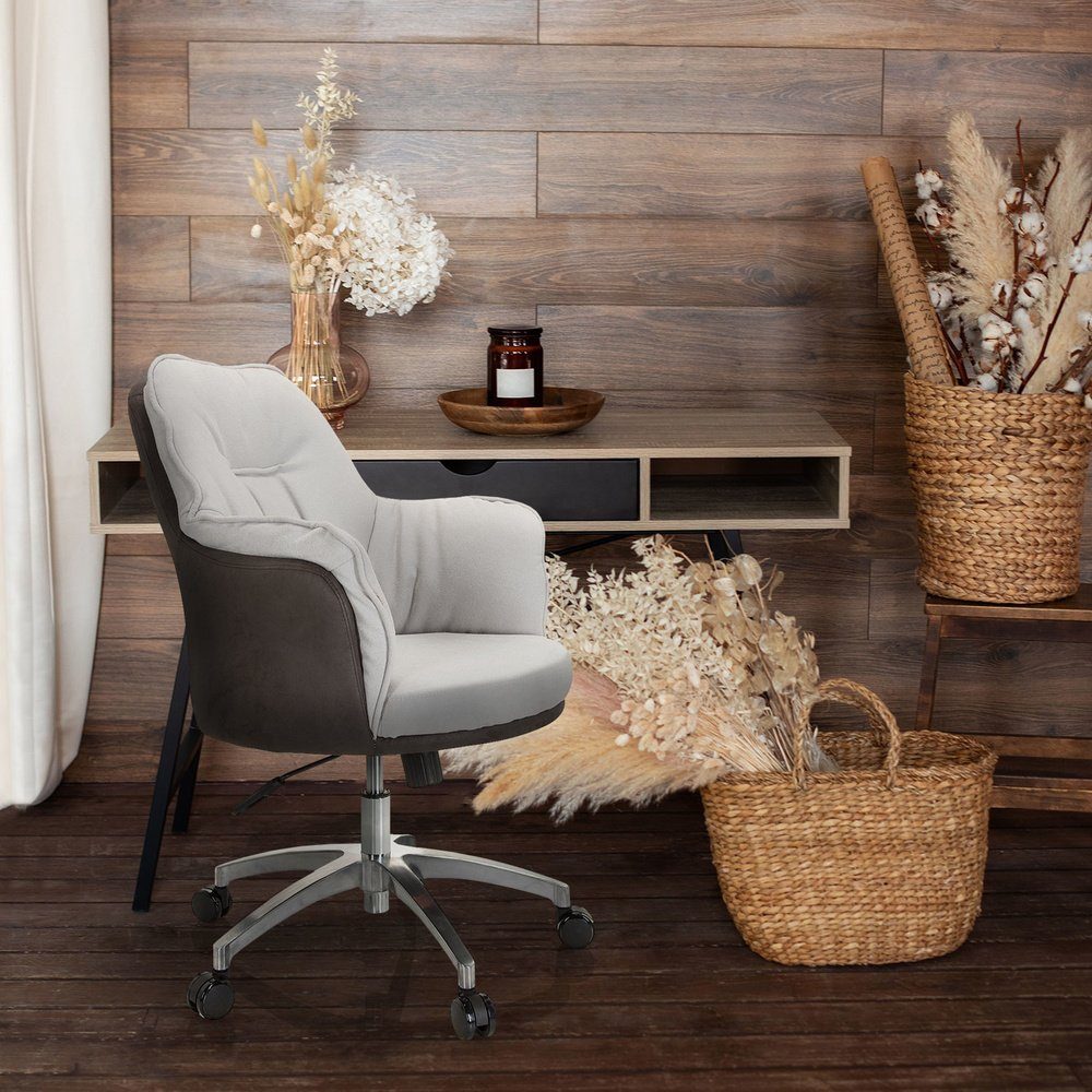 hjh OFFICE Office Home Kunstleder/Stoff 450 Drehstuhl Schreibtischstuhl Bürostuhl St), ergonomisch SHAKE (1