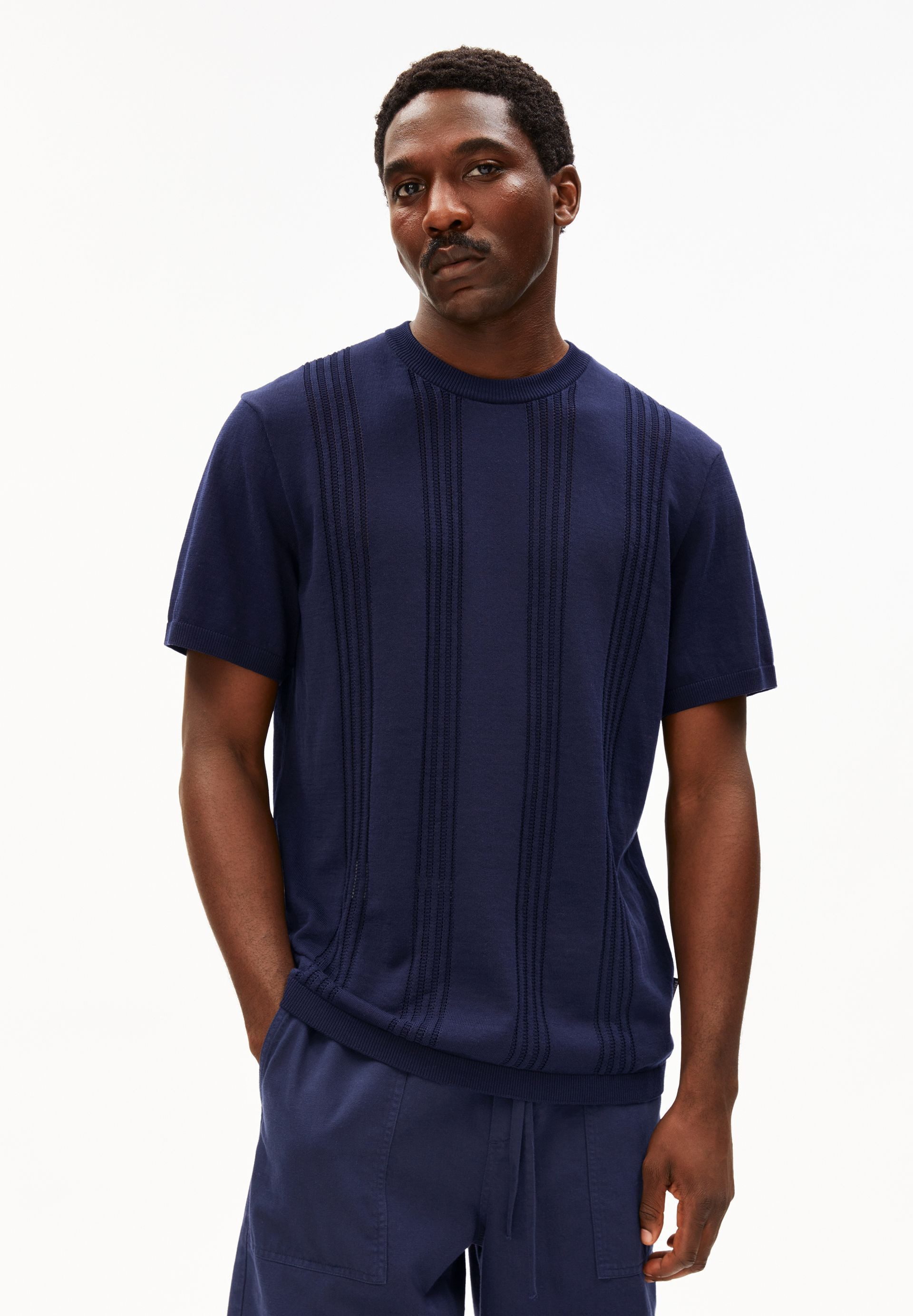 Strickpullover COTTON KNIT Strick-Shirt aus 100% Bio-Baumwolle