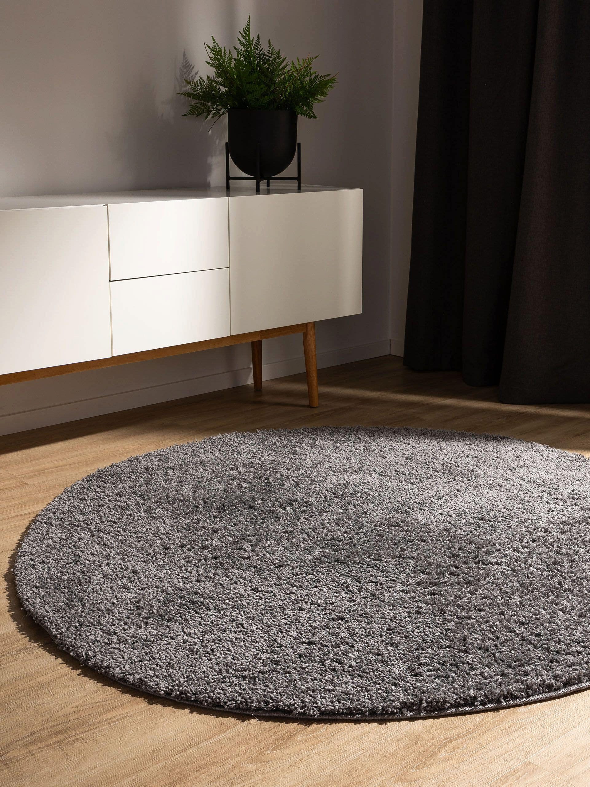 benuta Hochflor-Teppich Soho, rund, Höhe: 31 mm, Teppich Wohnzimmer, Schlaf günstig online kaufen