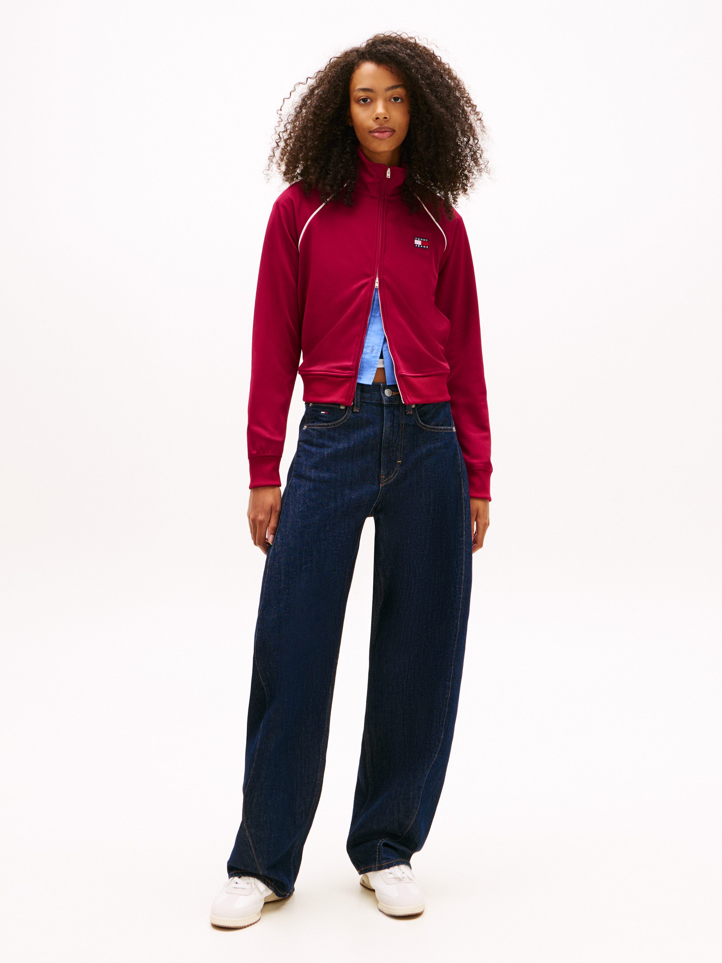Tommy Jeans Yoga-Sweatjacke TJW BADGE TRACK JACKET EXT