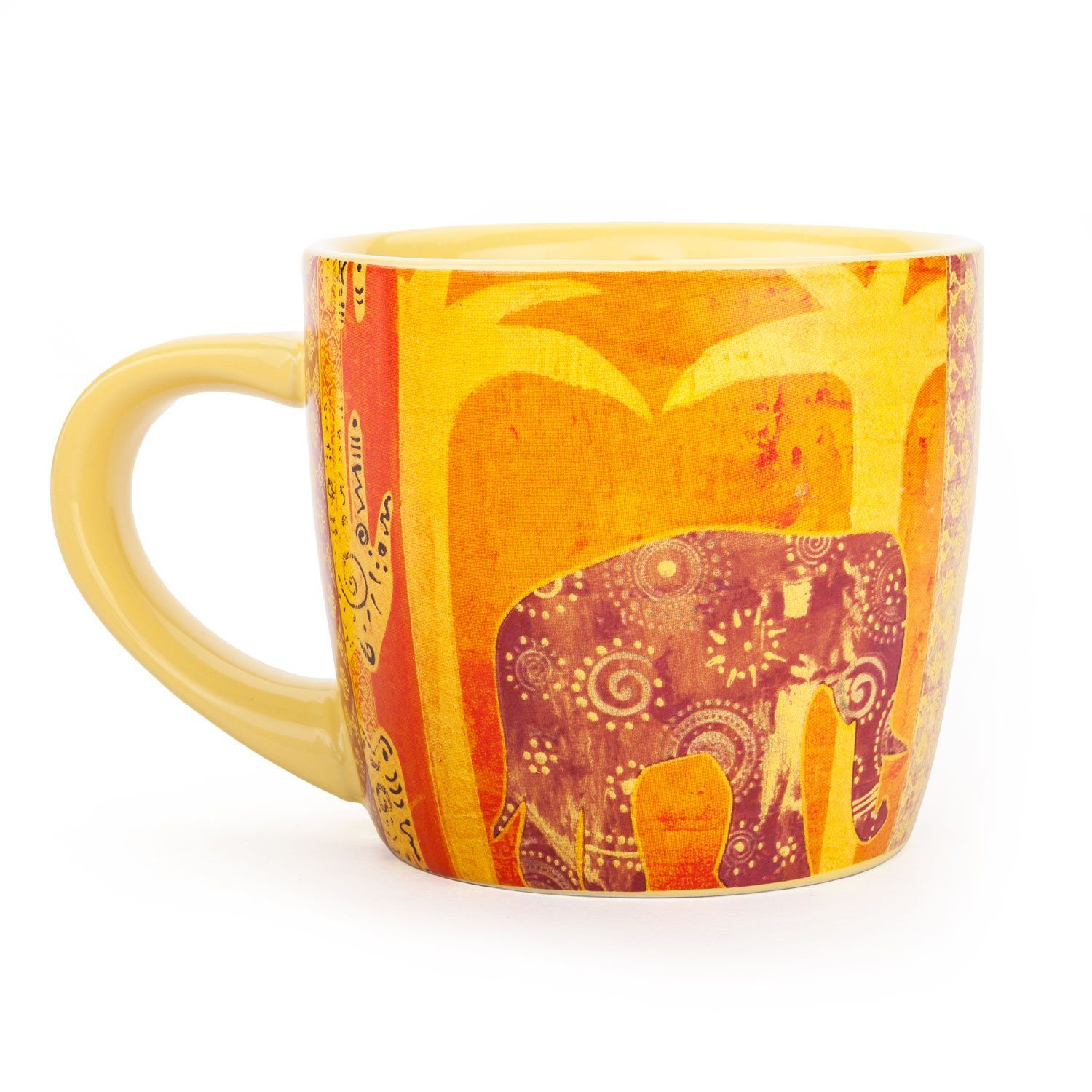 Keramiktasse Tasse Keramik Elephantasy, YogiMug bodhi