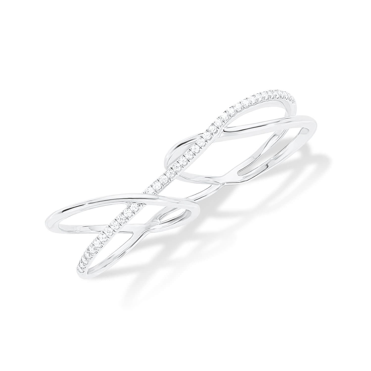 s.Oliver Silberring 925 Doppelring X Zweifingerring günstig online kaufen