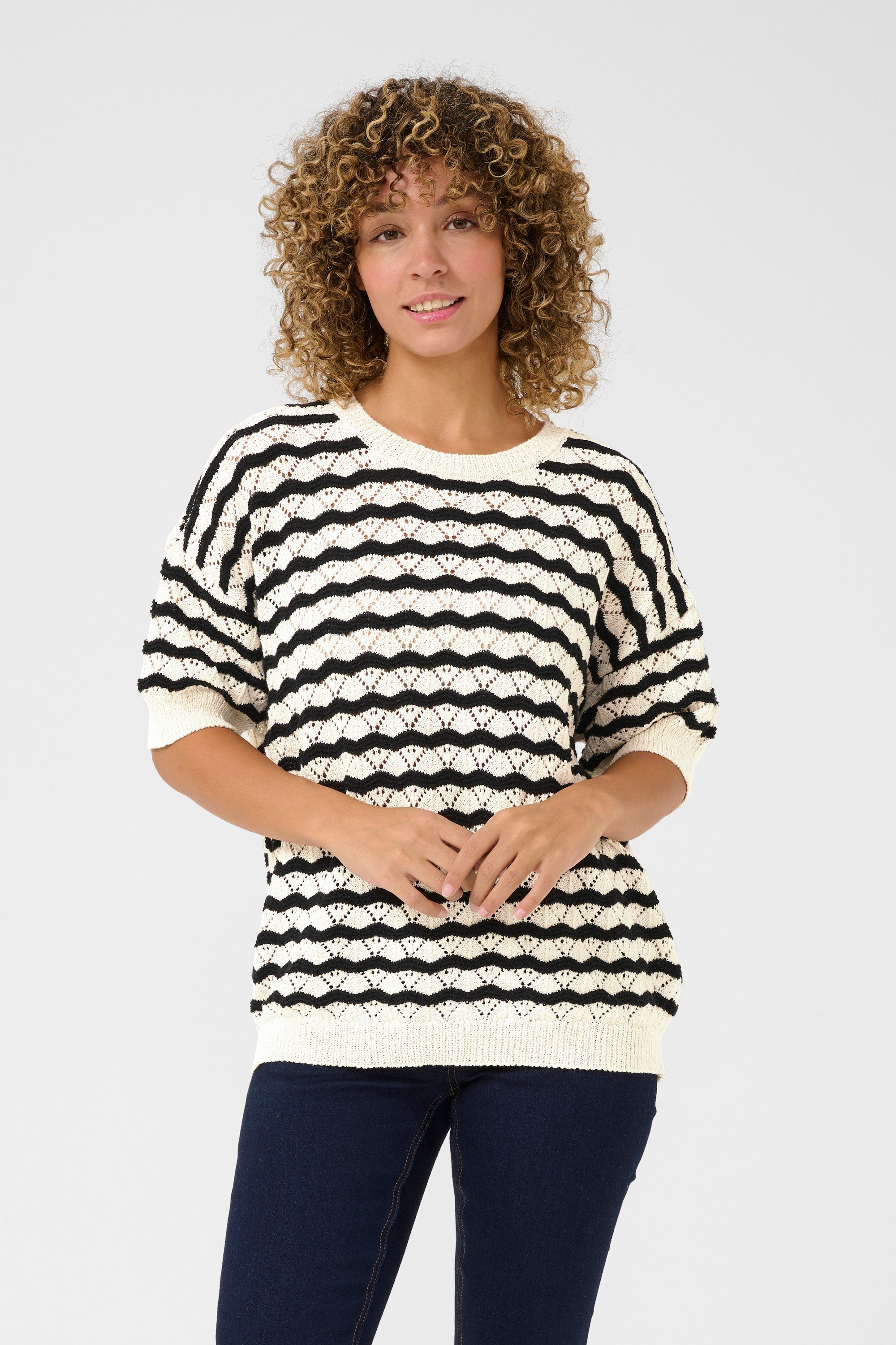 Cream Strickpullover Strickpullover CRPoppi