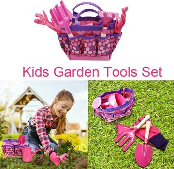 Evelure Kinder-Gartenset Evelure Kinder Gartenwerkzeug-Set Pink, 6-teilig., (Kinder-Gartenwerkzeug-Set, Kinder-Gartenwerkzeug-Set, kreativ und lehrreich), Kindergerechtes Design, robuste Qualität.