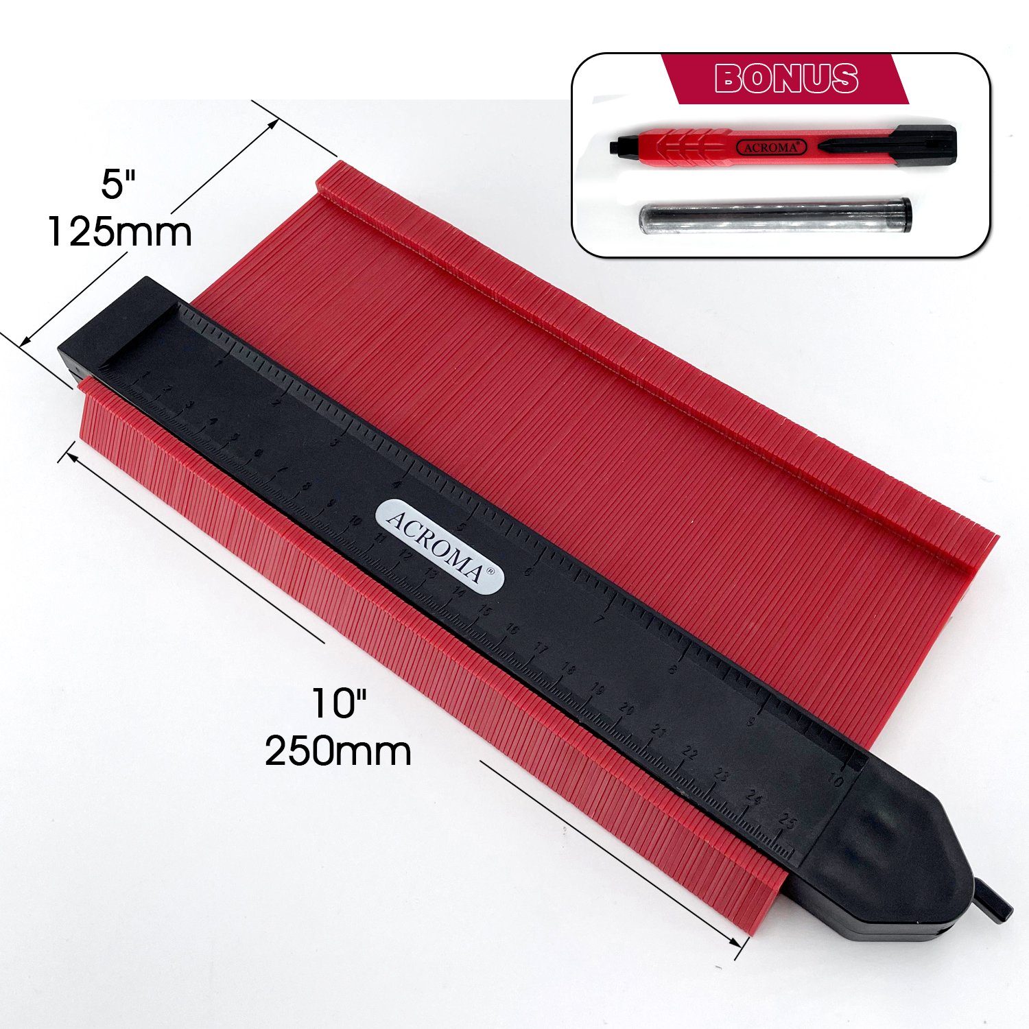 ACROMA Konturenlehre Acroma Konturenlehre Duplikator - 24.5 cm großes, 1-St.