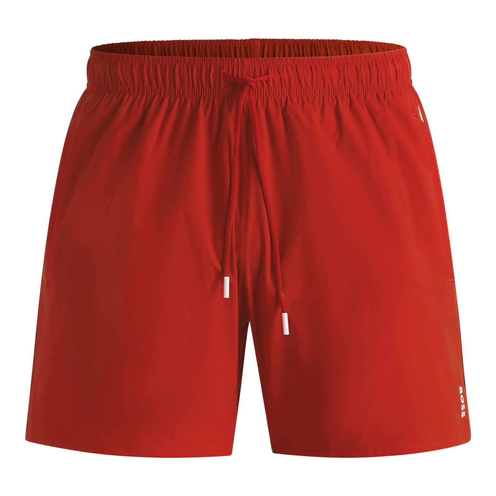 BOSS Badeshorts Iconic mit Zierstreifen in typischen Boss-Farben günstig online kaufen