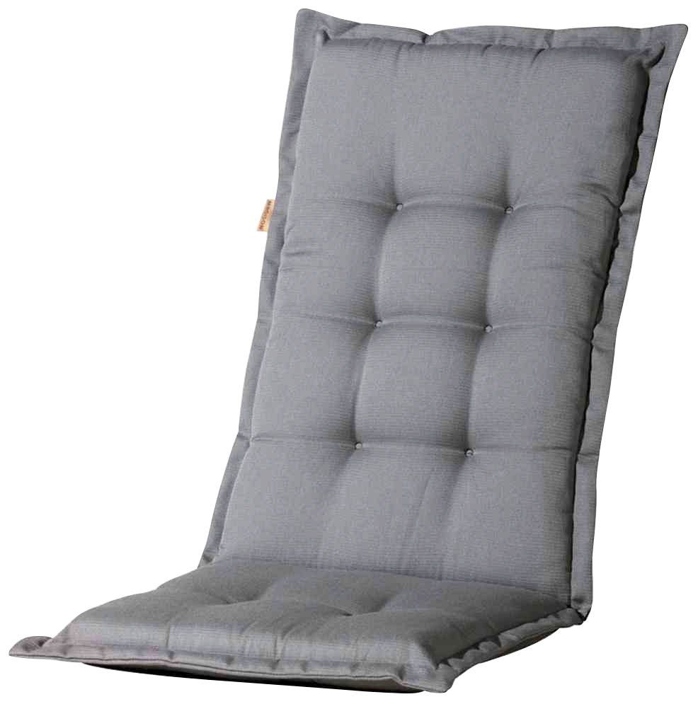 Madison Hochlehnerauflage Panama, 123 cm, TOPSELLER!, (Auflage, OTTOs Choice), passend für Hochlehner, grau