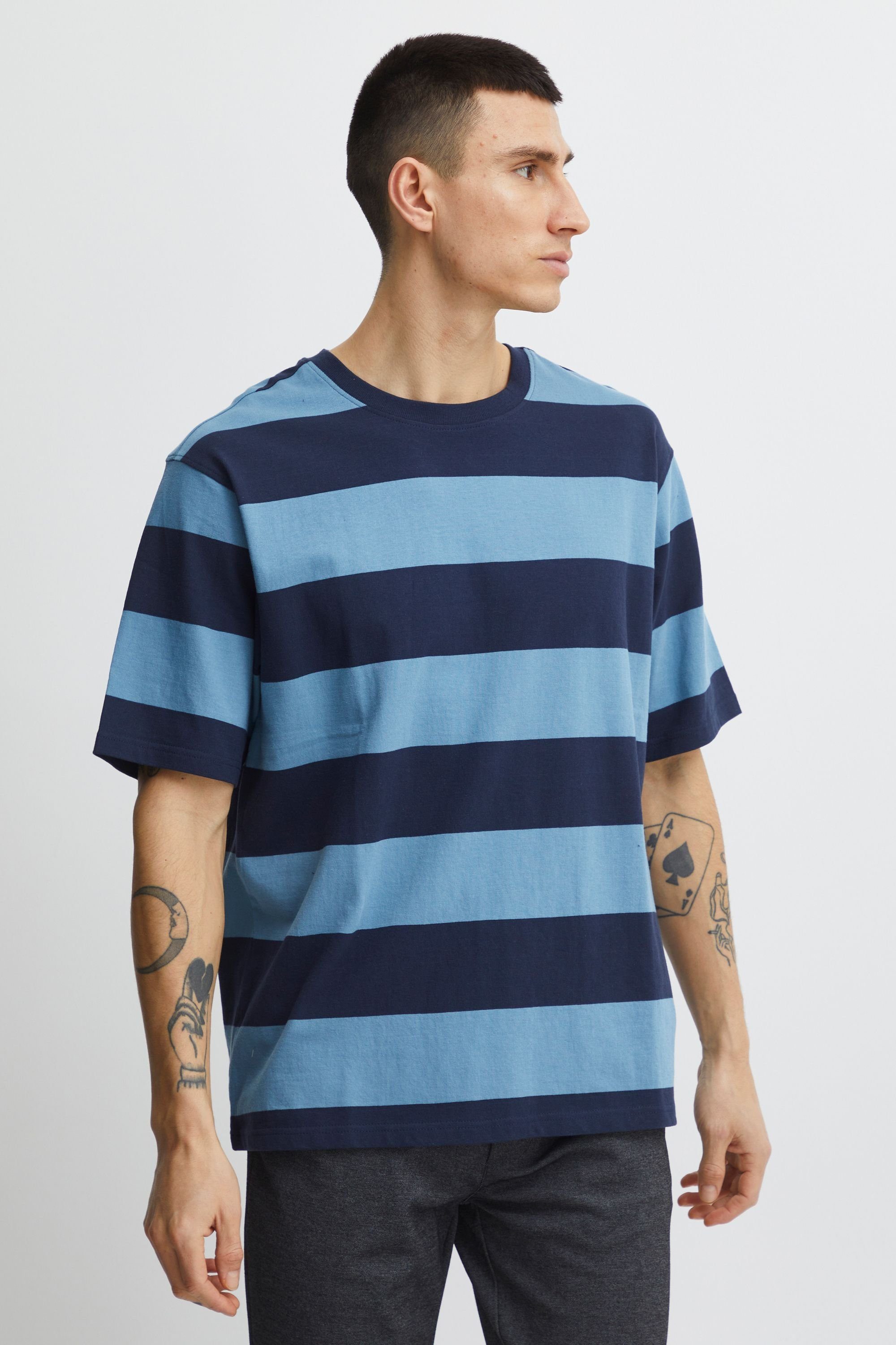 Solid T-Shirt SDJoey S Provincial 21300987-ME Tee - Blue (184220)