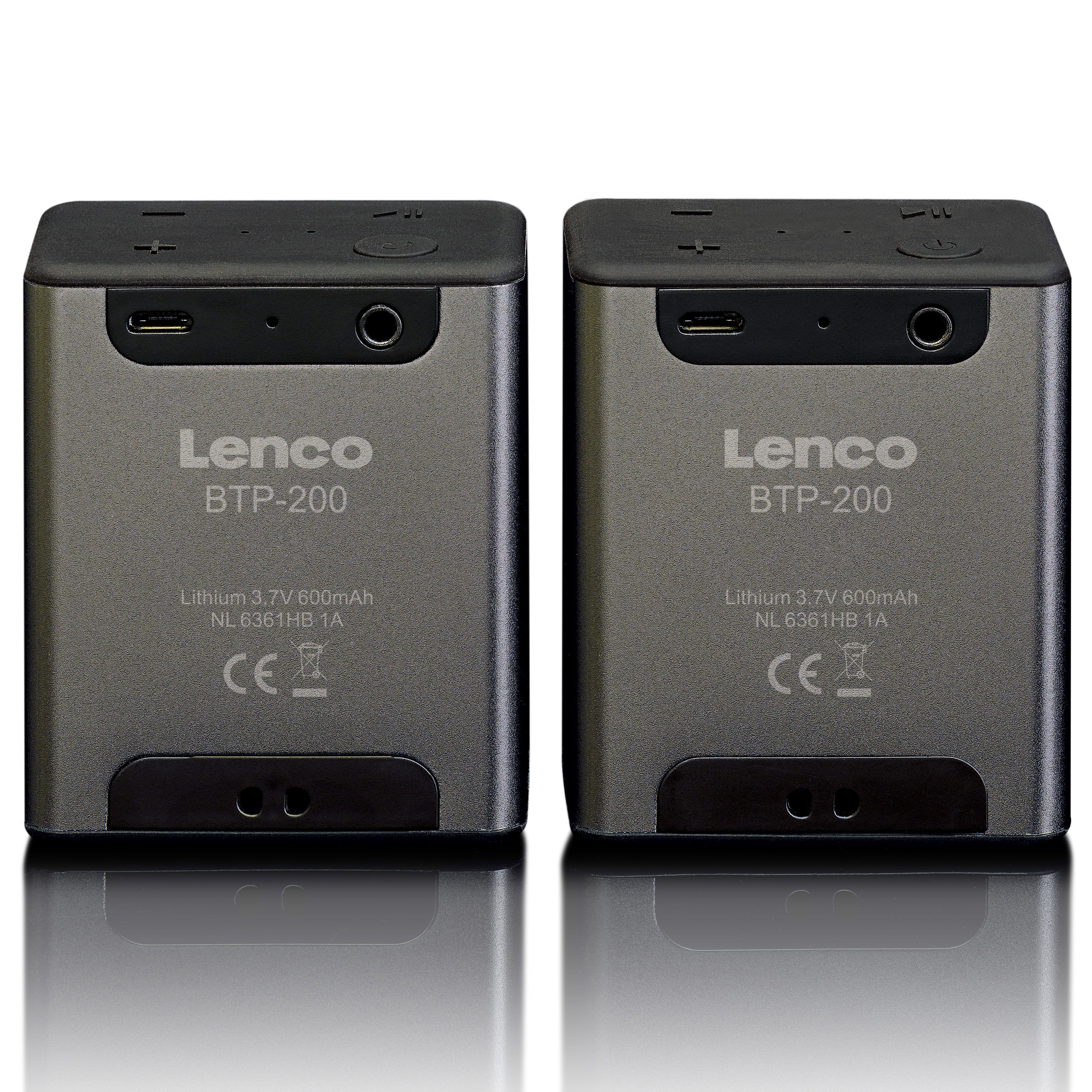 Lenco BTP-200BK Bluetooth-Lautsprecher | Lautsprecher