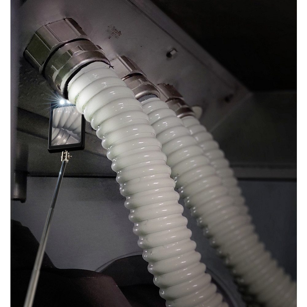 TOOLCRAFT Montagewerkzeug TOOLCRAFT Inspektionsspiegel mit Beleuchtung, aus günstig online kaufen