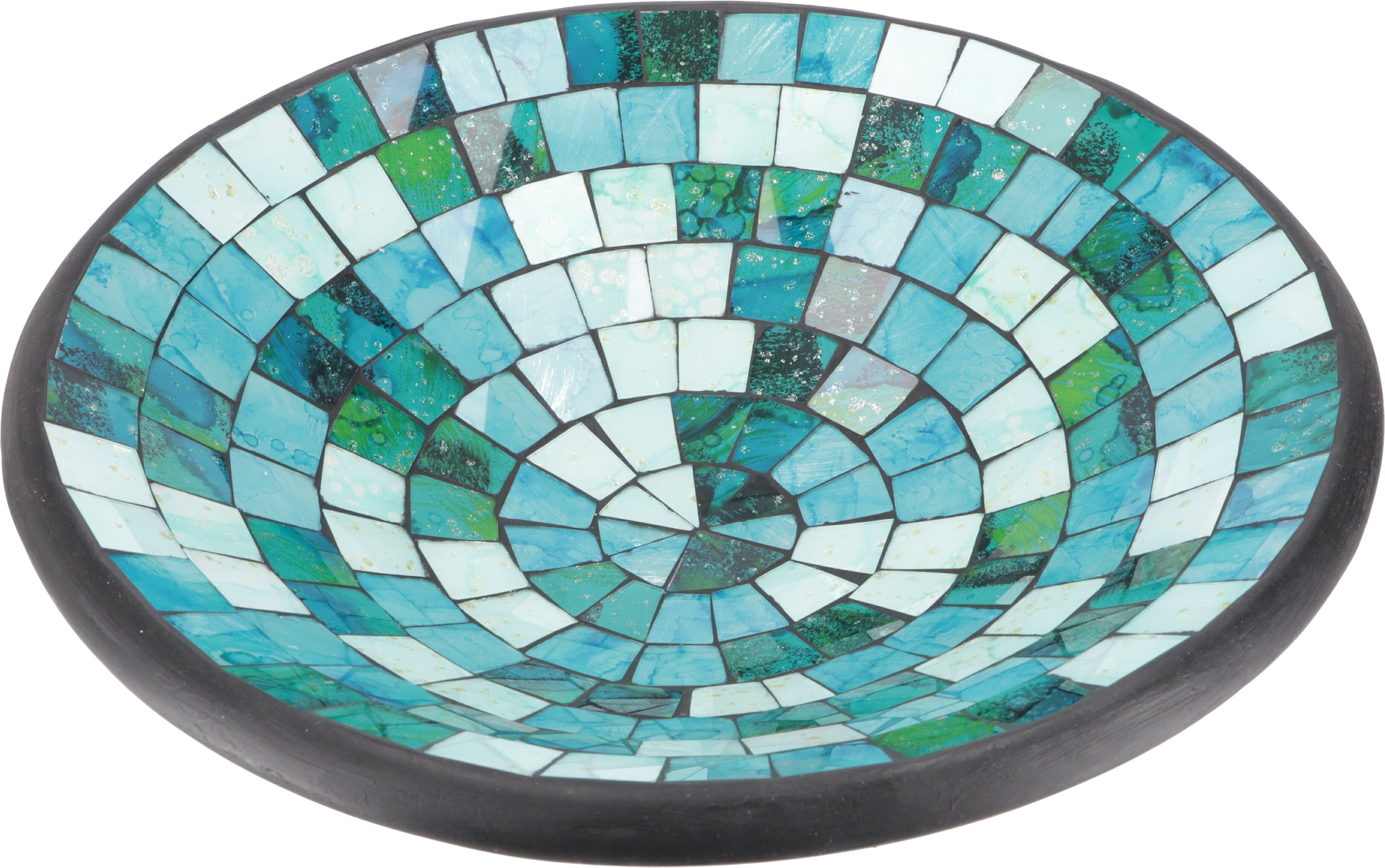 Guru-Shop Dekoschale Runde Mosaikschale, Untersetzer, Dekoschale,..