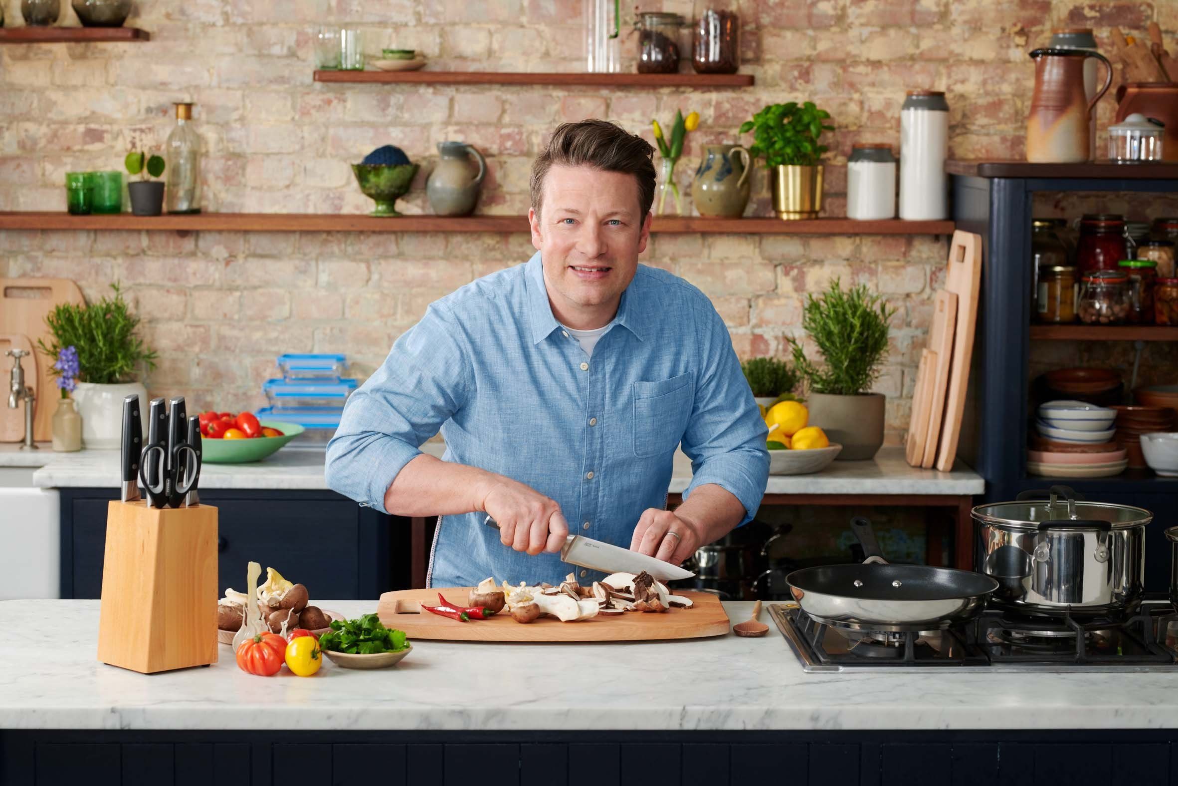 Tefal Fleischmesser Jamie Oliver Leistung, unverwechselbares widerstandsfähig/langlebig hohe K26702, Design