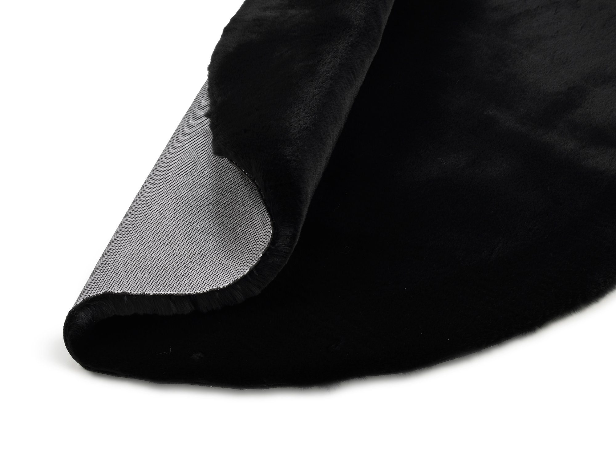 OCI DIE TEPPICHMARKE Teppich ROCKY SOFT, rund, Höhe: 35 mm, Kunstfell, weich, kuschelig, maschinell gewebt, waschbar