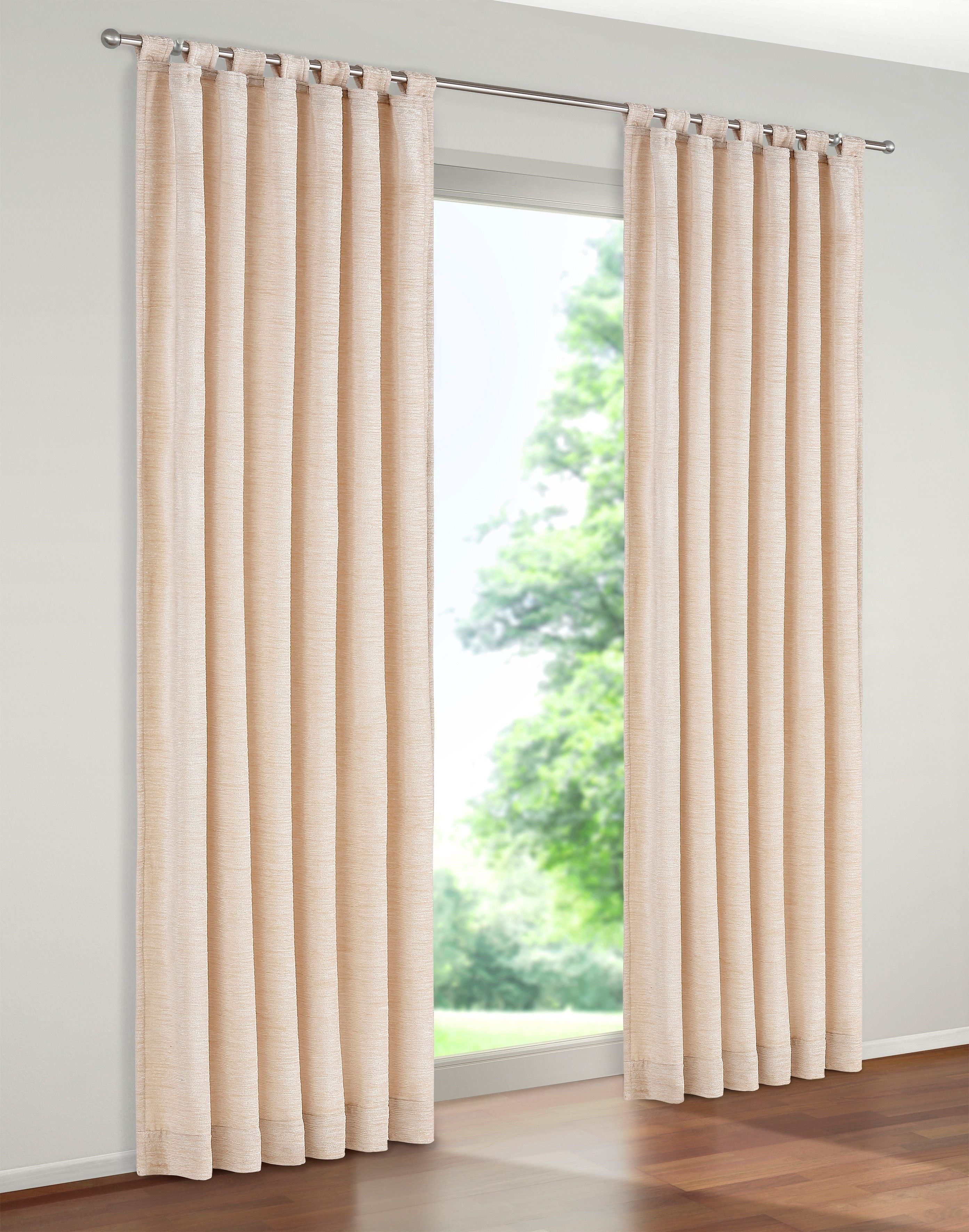 Wirth Vorhang Trondheim 328 g/m², Schlaufen günstig online kaufen