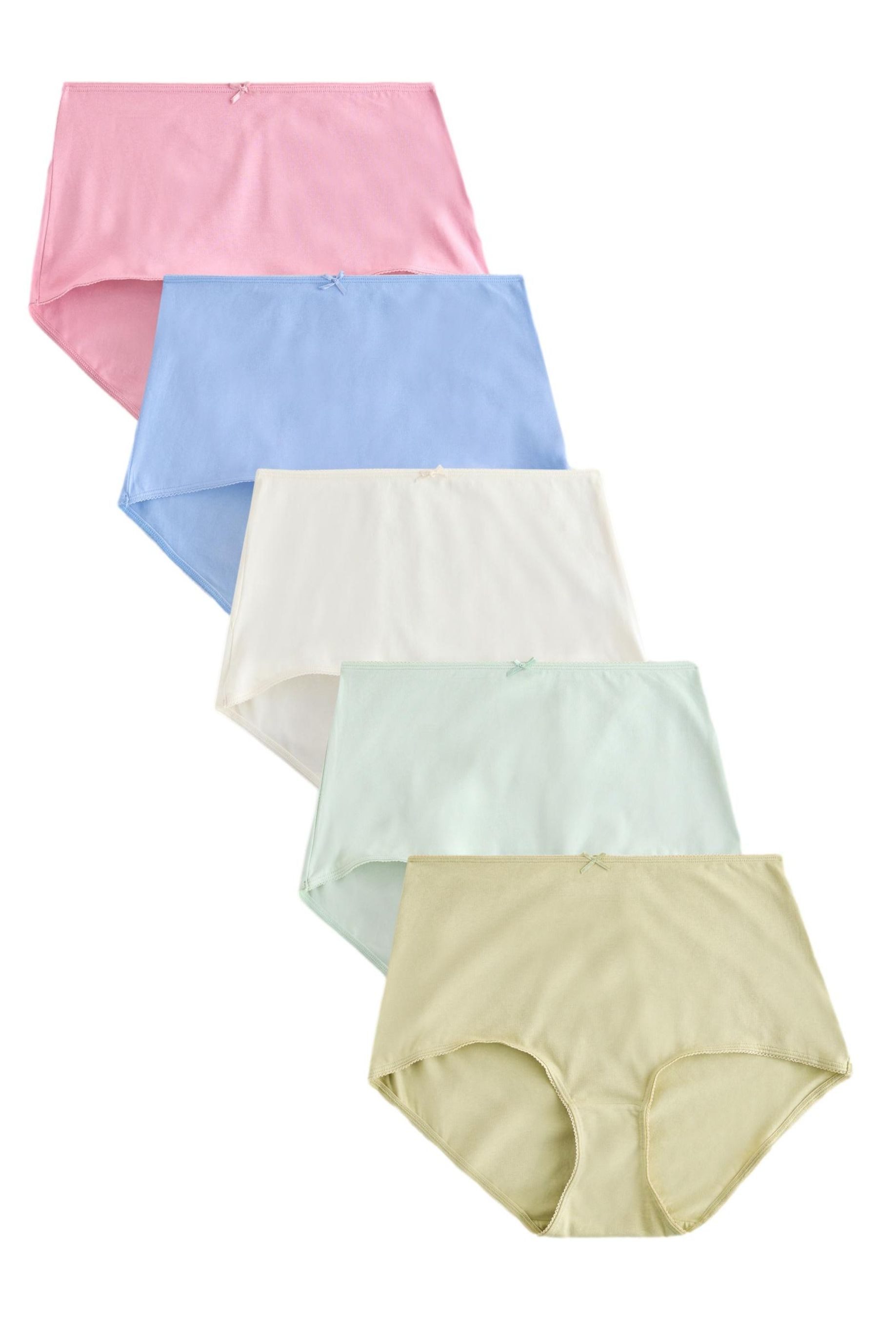 Taillenslip Maxi-Slips mit hohem Baumwollanteil, 5er-Pack