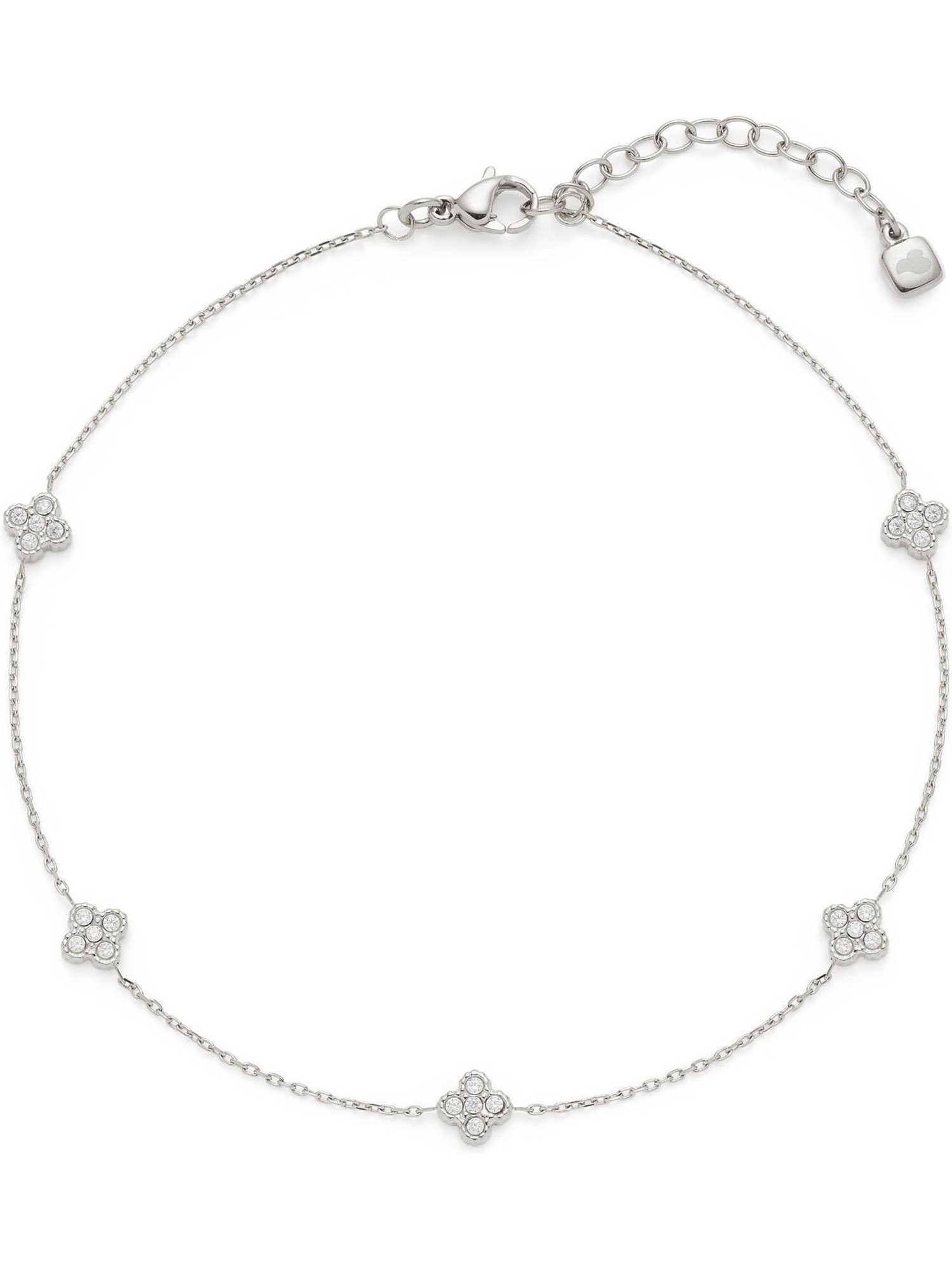 LEONARDO Fußkette Leonardo Damen-Fußkette Edelstahl Zirkonia