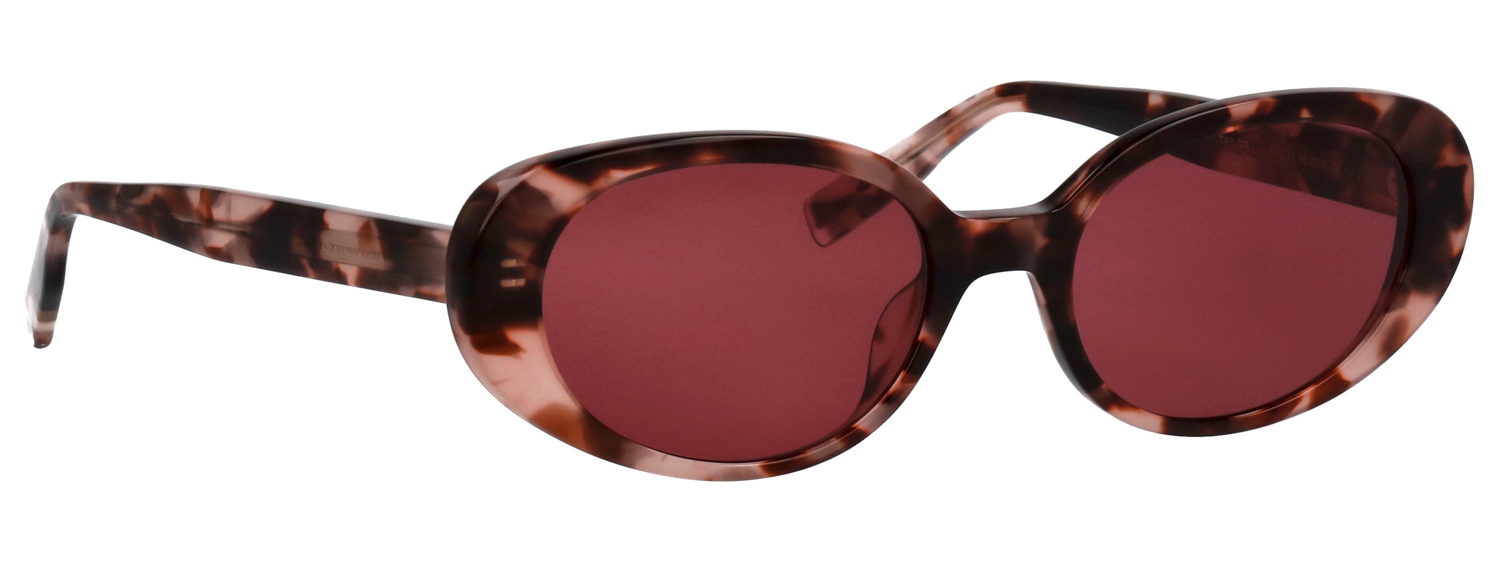 TOM TAILOR Sonnenbrille Modell 676011 Form Feminin, Logoschriftzug auf Bügel, Kunststofffassung