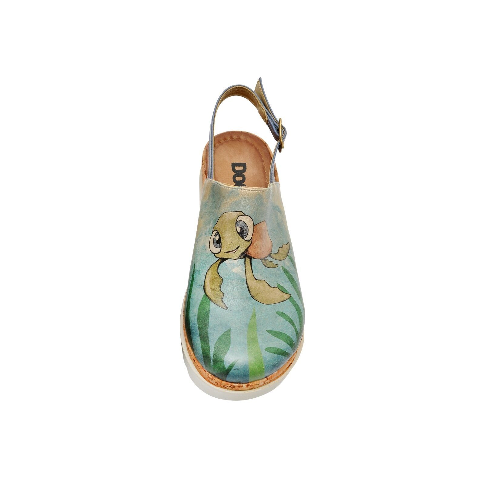 DOGO Akita Caretta Damen Sandalen Clog Handgefertigt