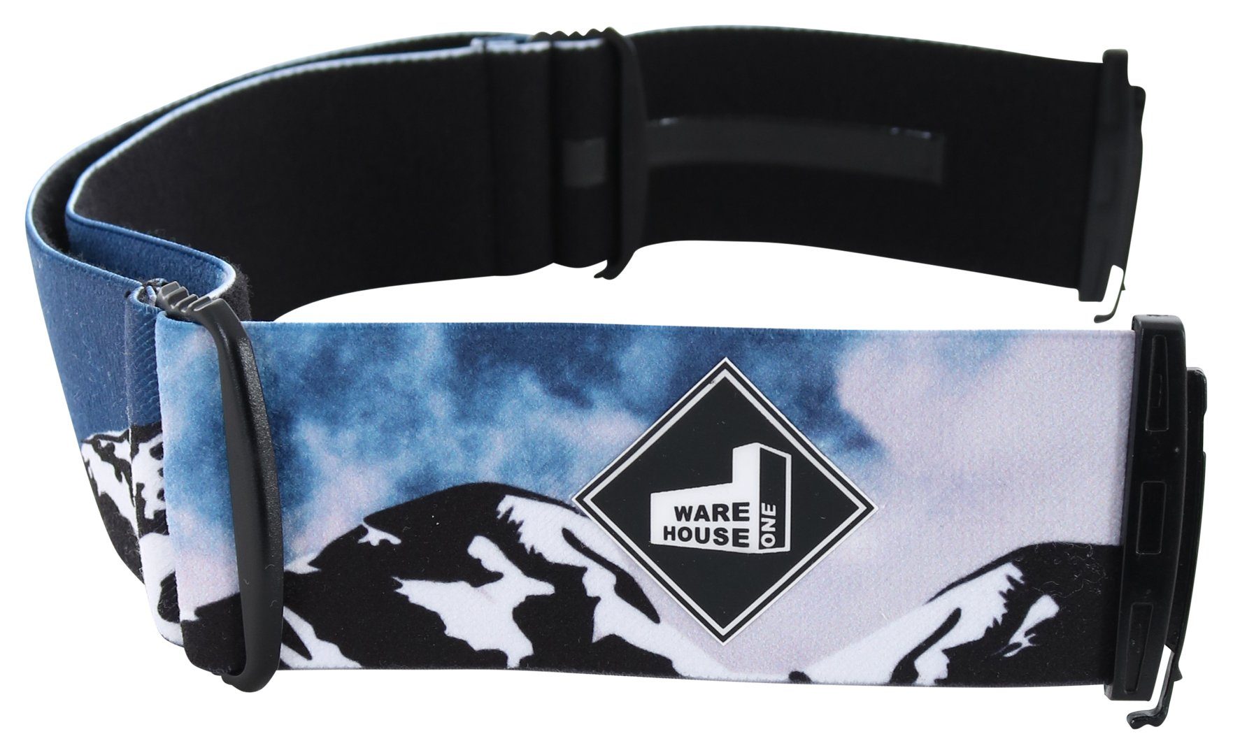 Aphex Snowboardbrille APHEX + Glas EDITION Schneebrille ONE STYX black strap/revo Magnet THE