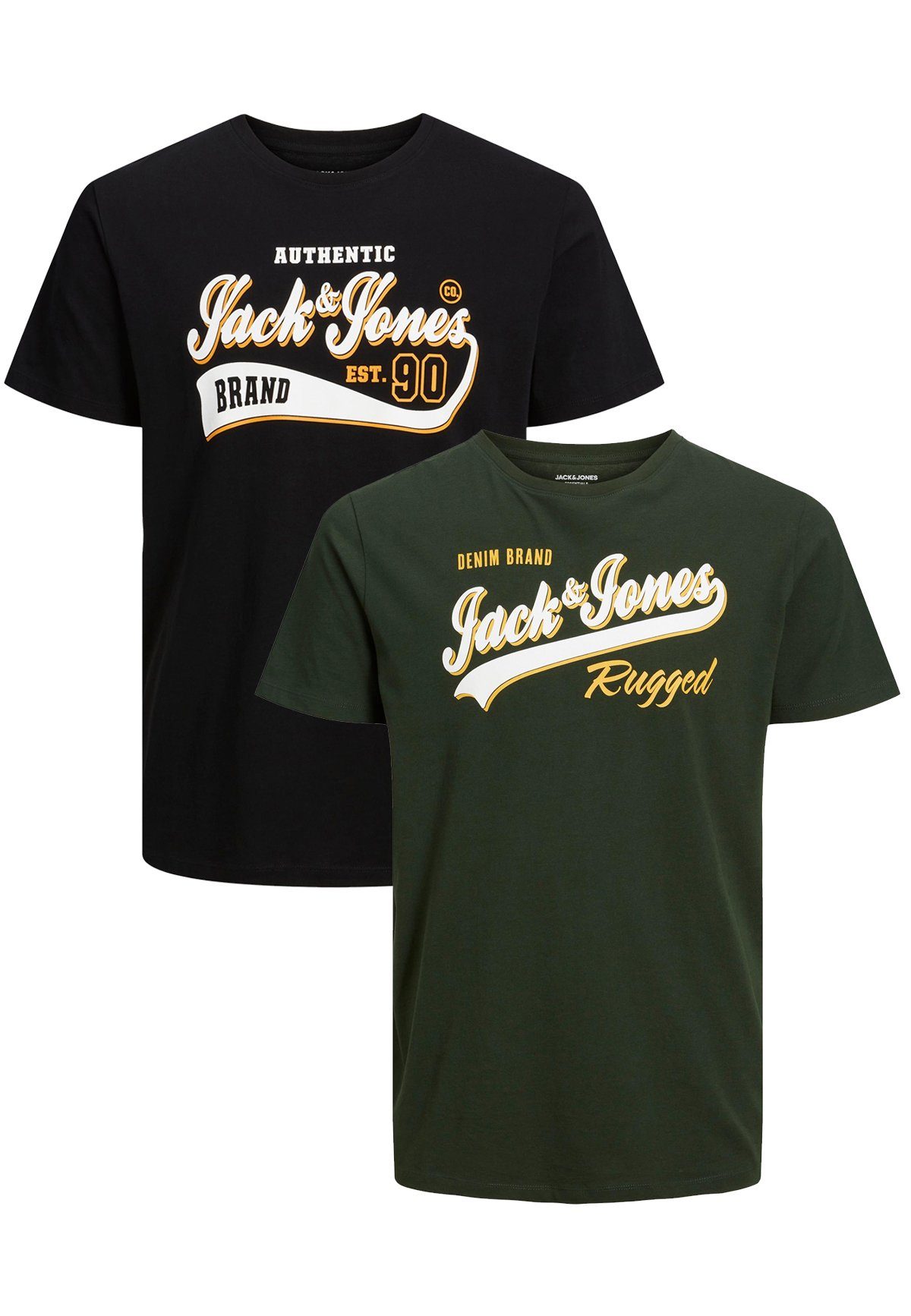 Jack & Jones T-Shirt 2-er Set günstig online kaufen