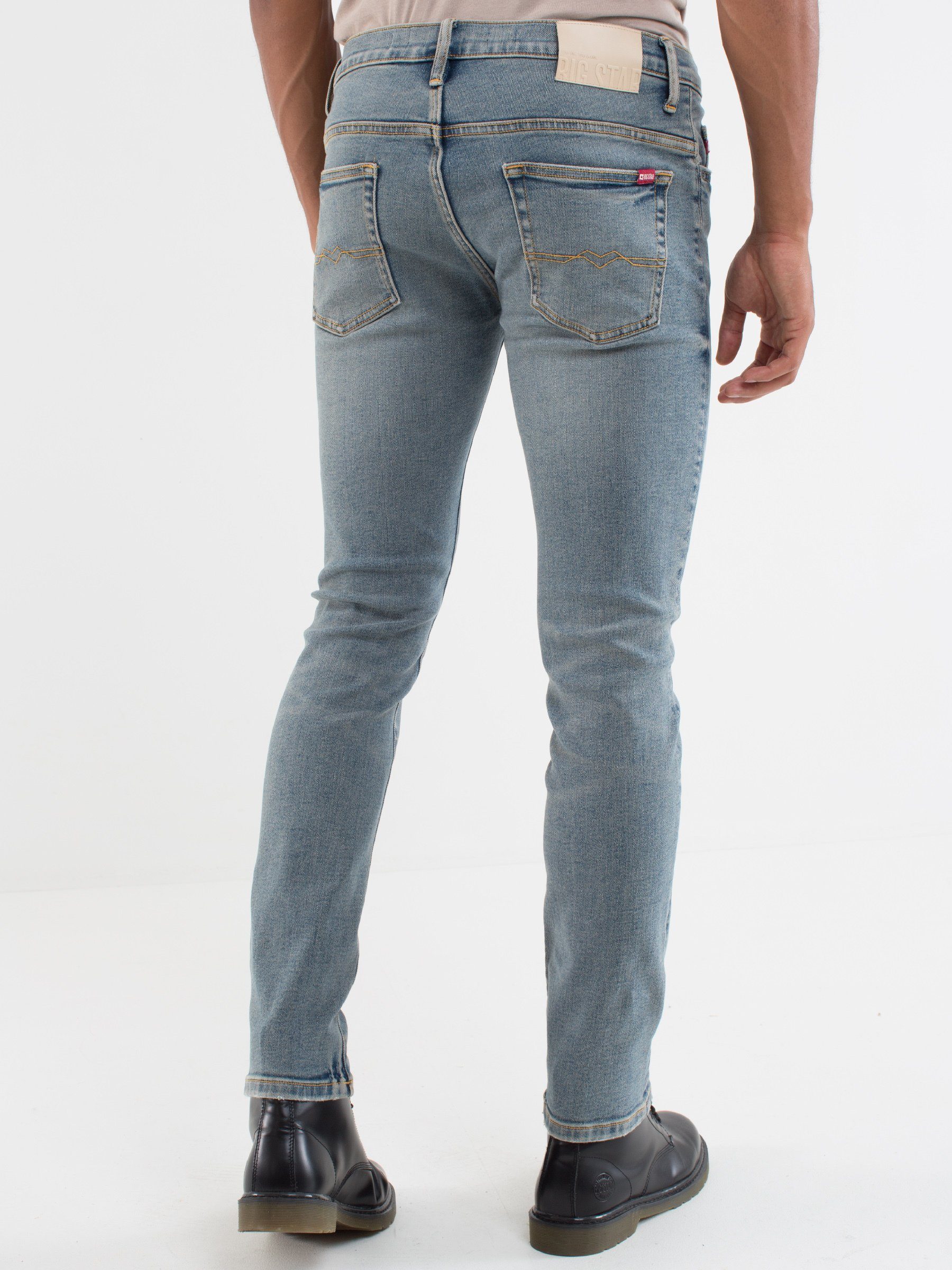 JEFFRAY (1-tlg) BLAU BIG Skinny-fit-Jeans STAR