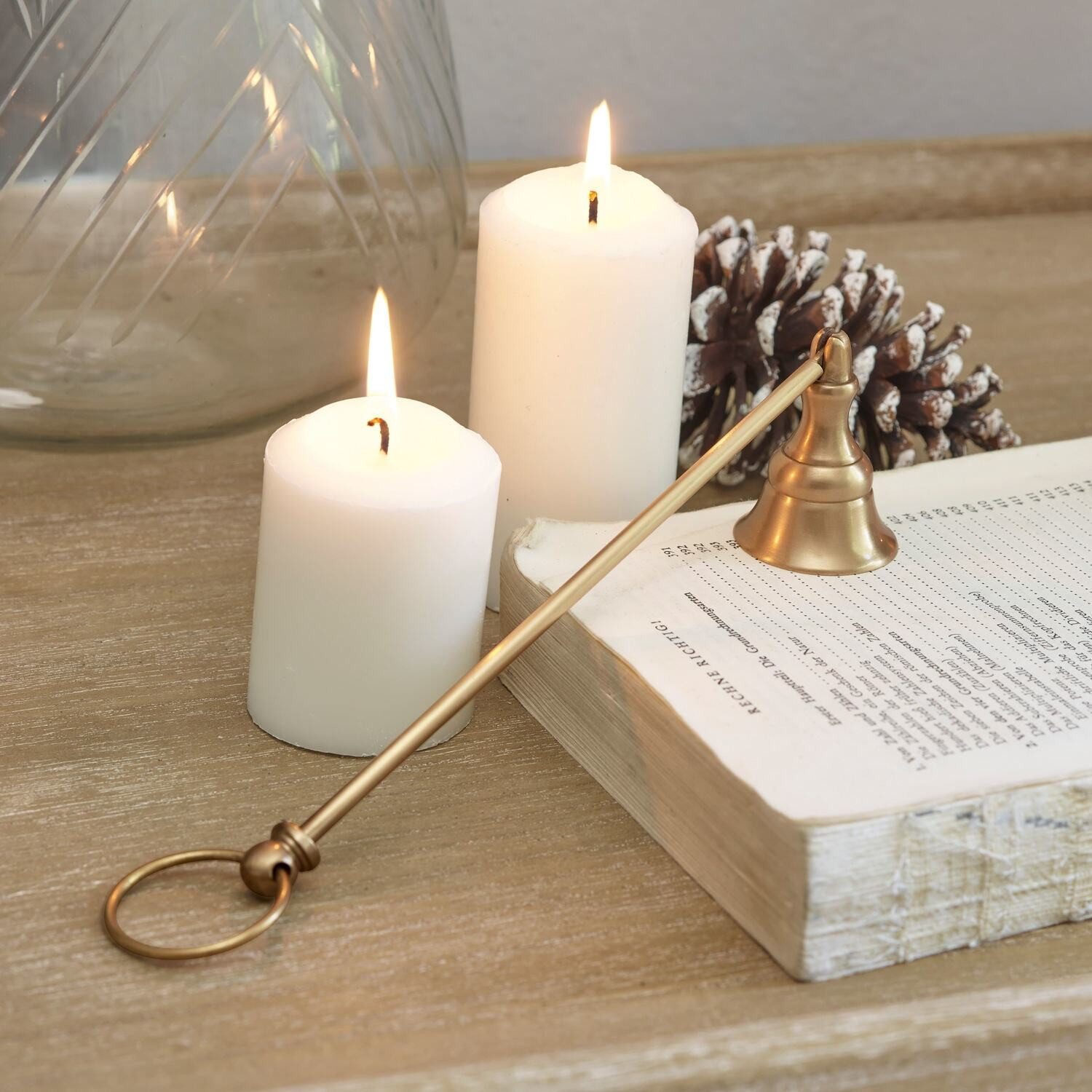 Mirabeau Windlicht Kerzenlöscher Perret antikmessing günstig online kaufen