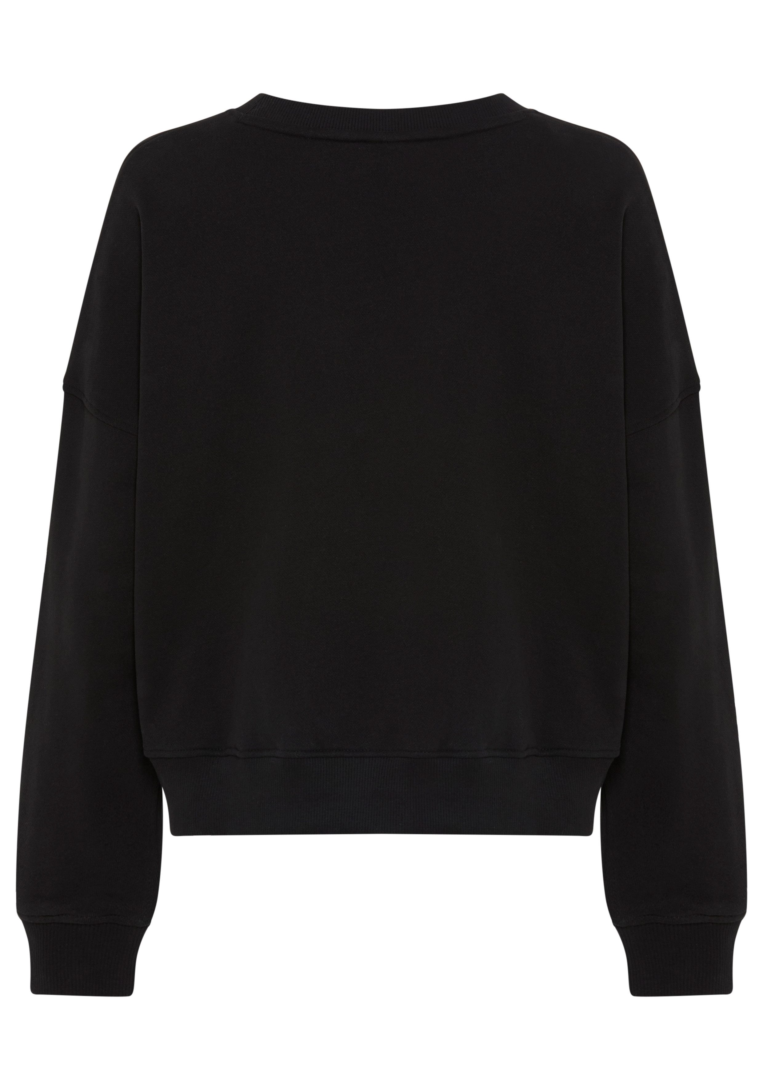 BOSS ORANGE Sweater Ever Premium Damenmode mit Logostickerei, aus Baumwolle