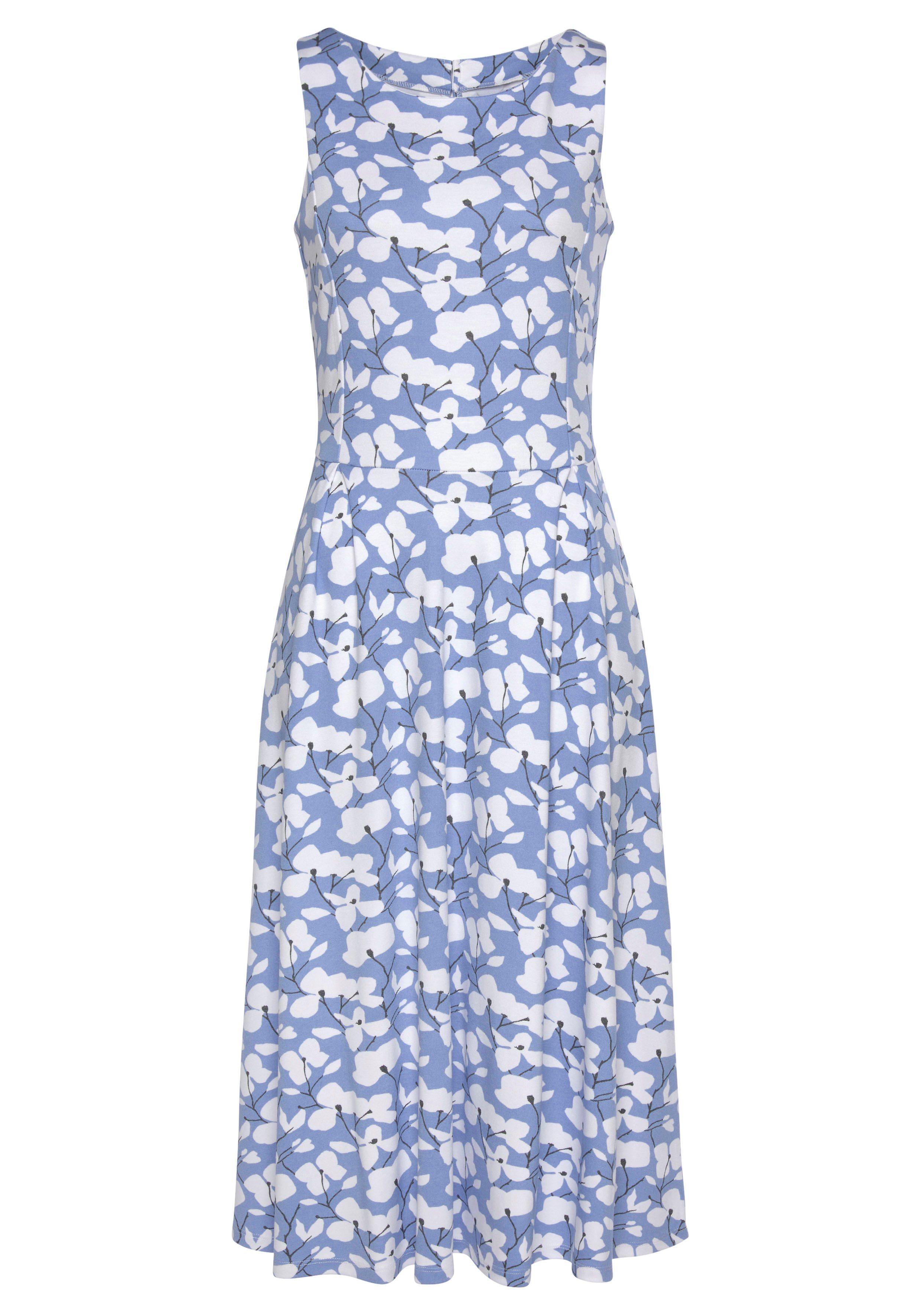 Beachtime Midikleid mit Blumendruck, aus Jersey, günstig online kaufen