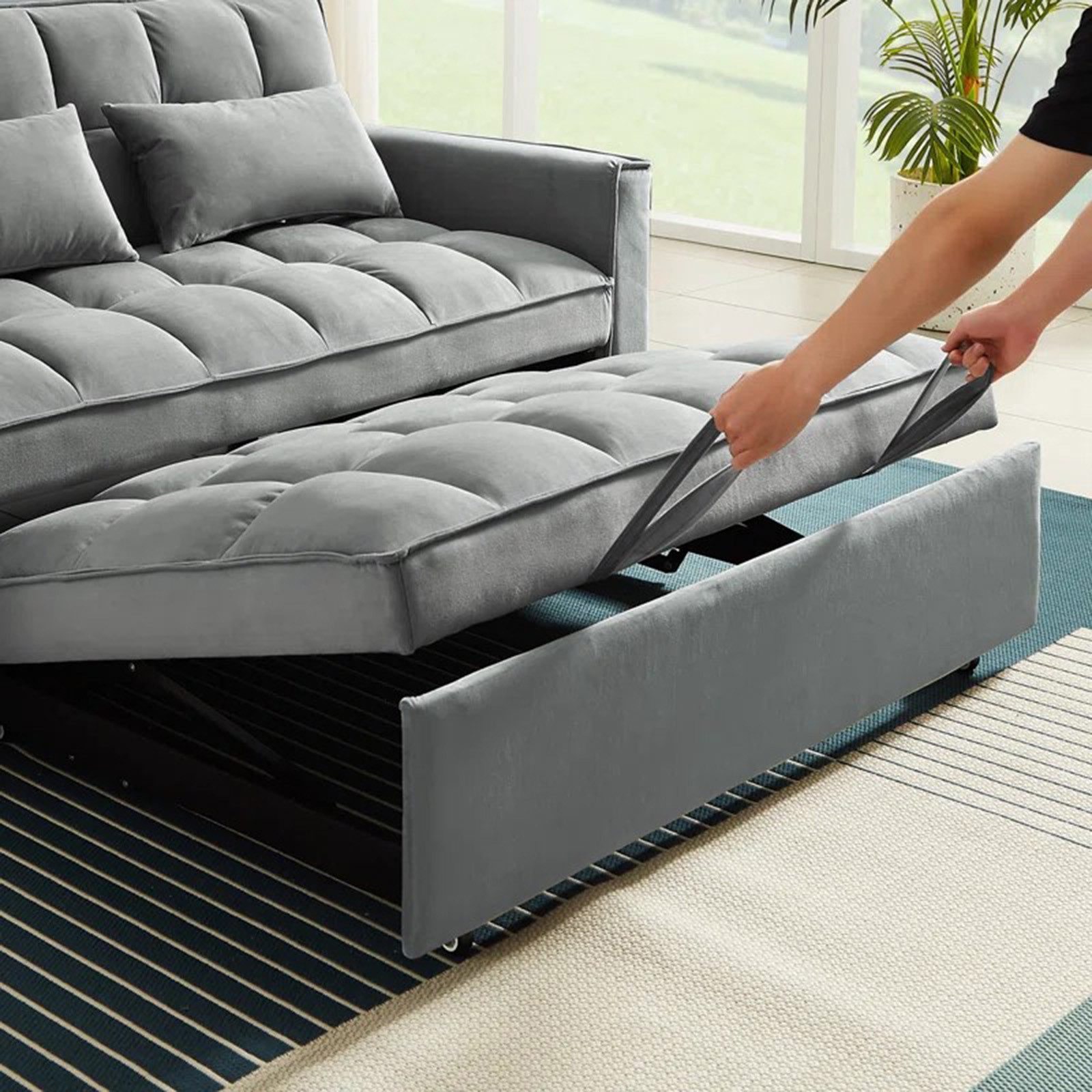 HTI-Living Schlafsofa Schlafsofa Mirko, Stück 1 Teile, Couch Sofa Zweisitze günstig online kaufen