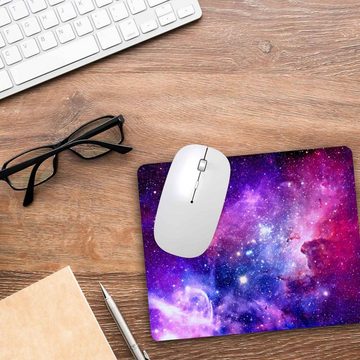 GRAVURZEILE Mauspad im Galaxy Design - Bedrucktes Mousepad - Weltall -, Geschenk für Familie & Freunde