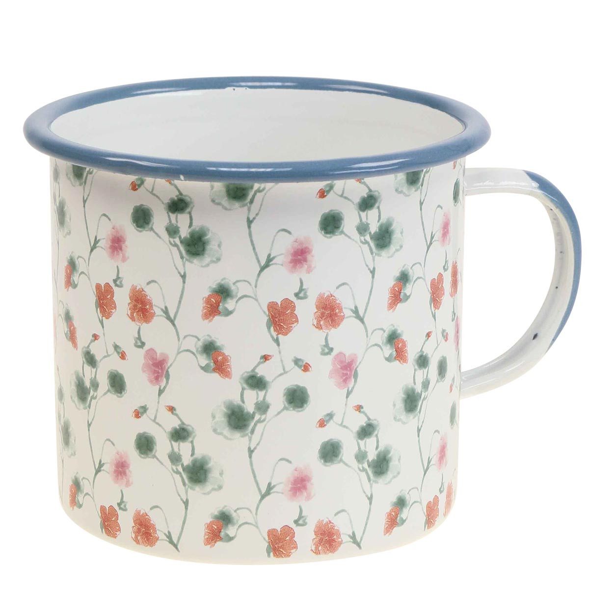 Viana Übertopf Pflanztasse Emaille Deko Vintage günstig online kaufen