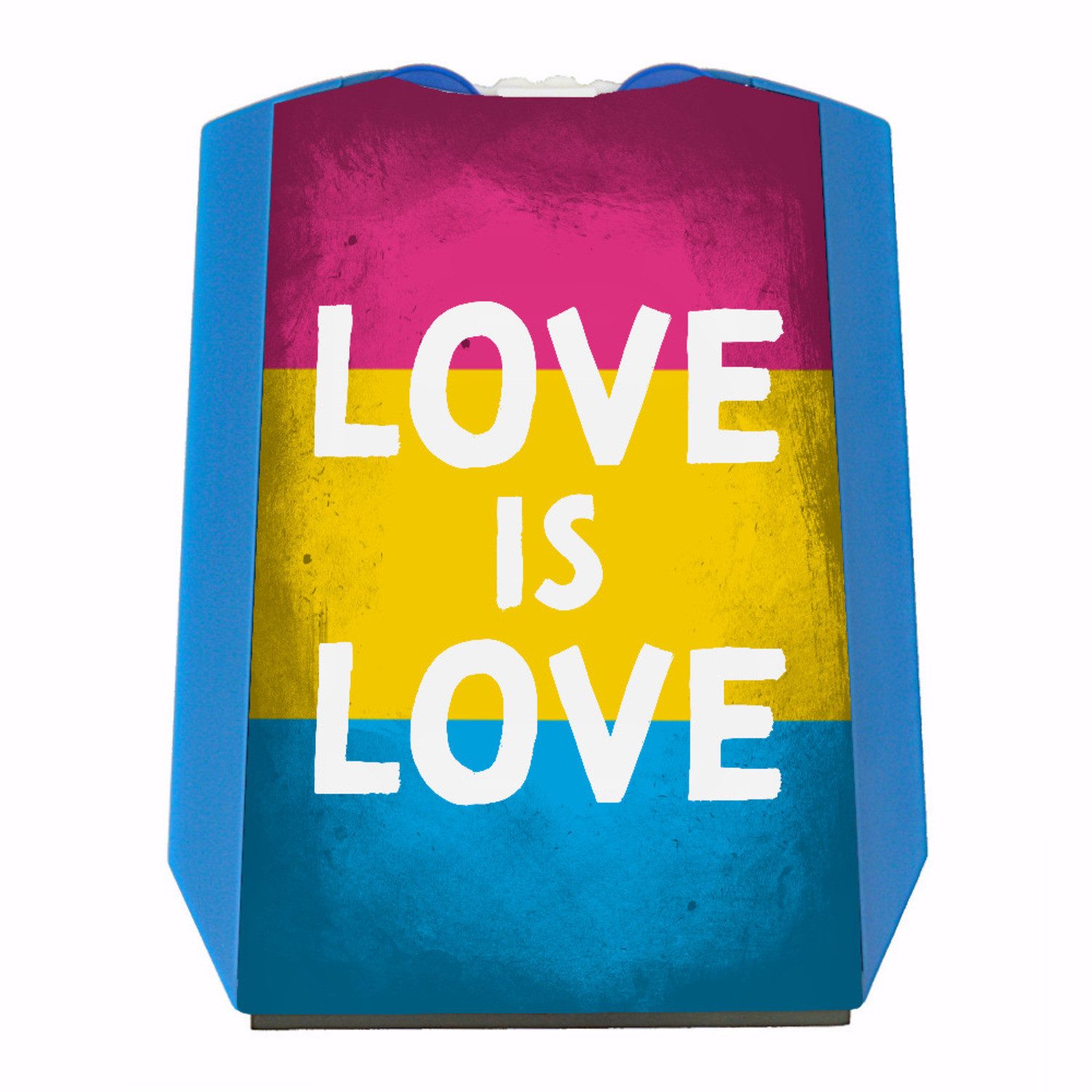 Parkscheibe Pansexual Flagge Parkscheibe für mehr Gleichberechtigung