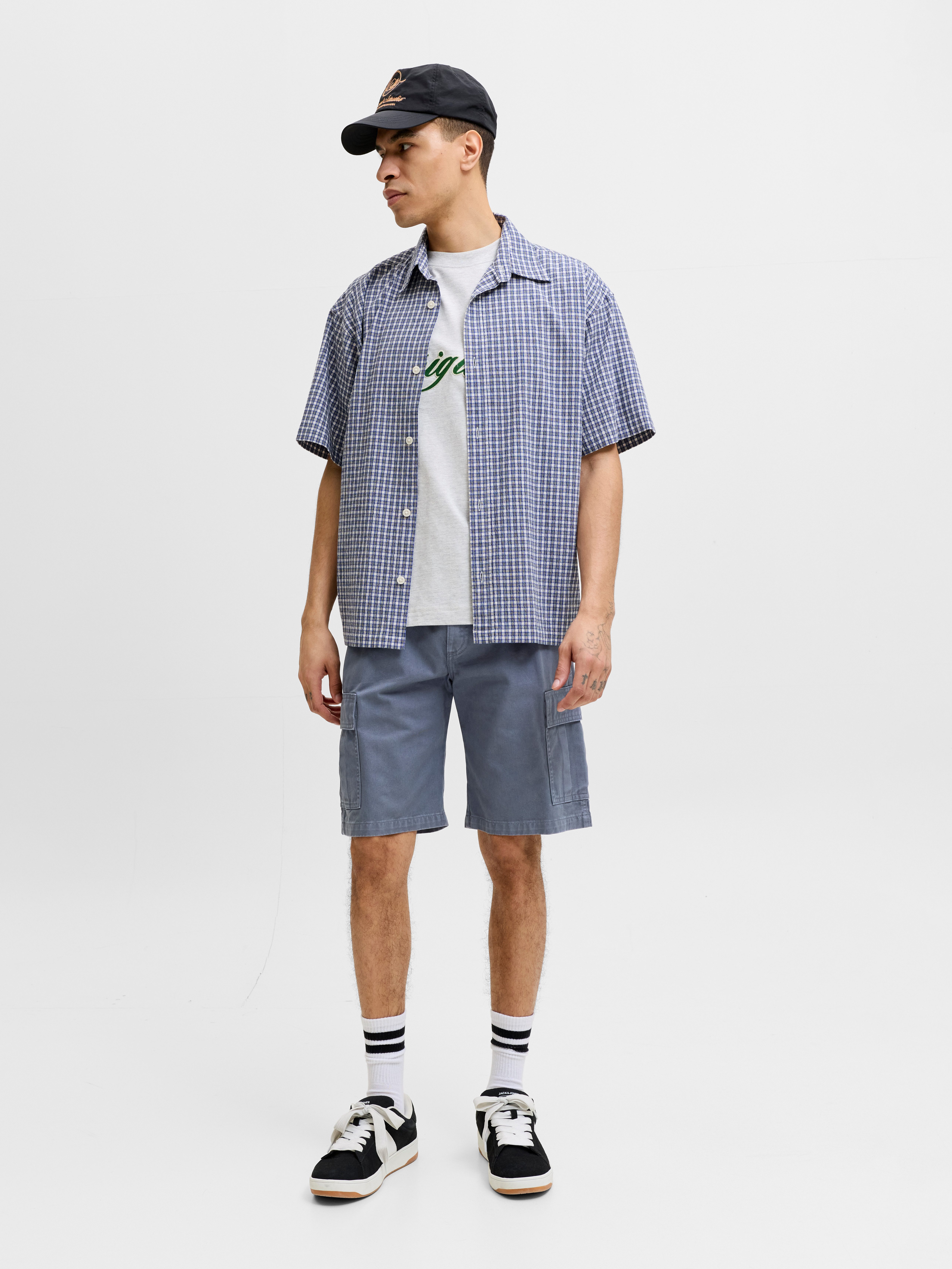 Jack & Jones Cargoshorts JPSTCOLE HUDSON BELTED CARGO SHORTS MID – Bild 4 von 5