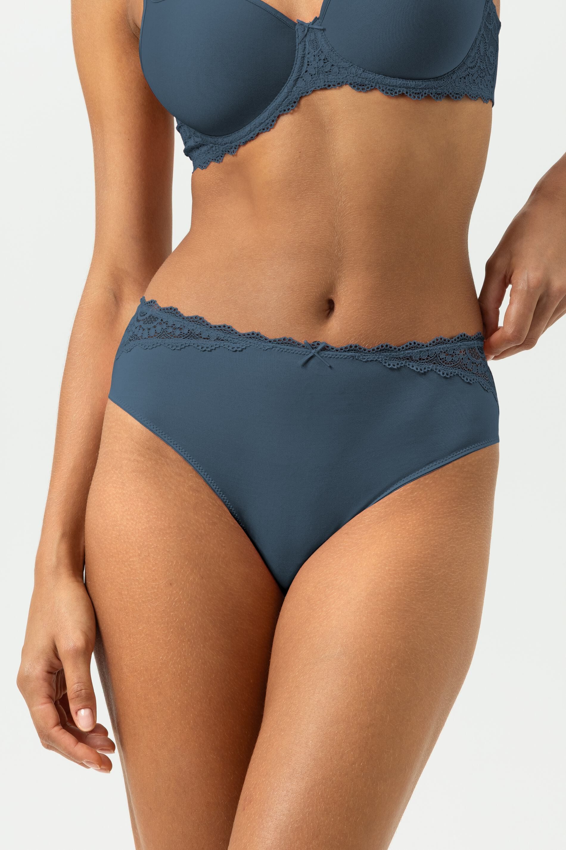Mey Hipster Mey Damen American Pants Serie Amorous Uni (1-St., 1) Dessous-Slip mit Spitze, elegant & sexy