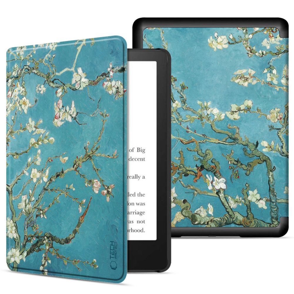 TECH PROTECT E-Reader-Hülle Schutzhülle Klapptasche Lesetasche, Wake-/Sleep-Funktion, matt, leicht
