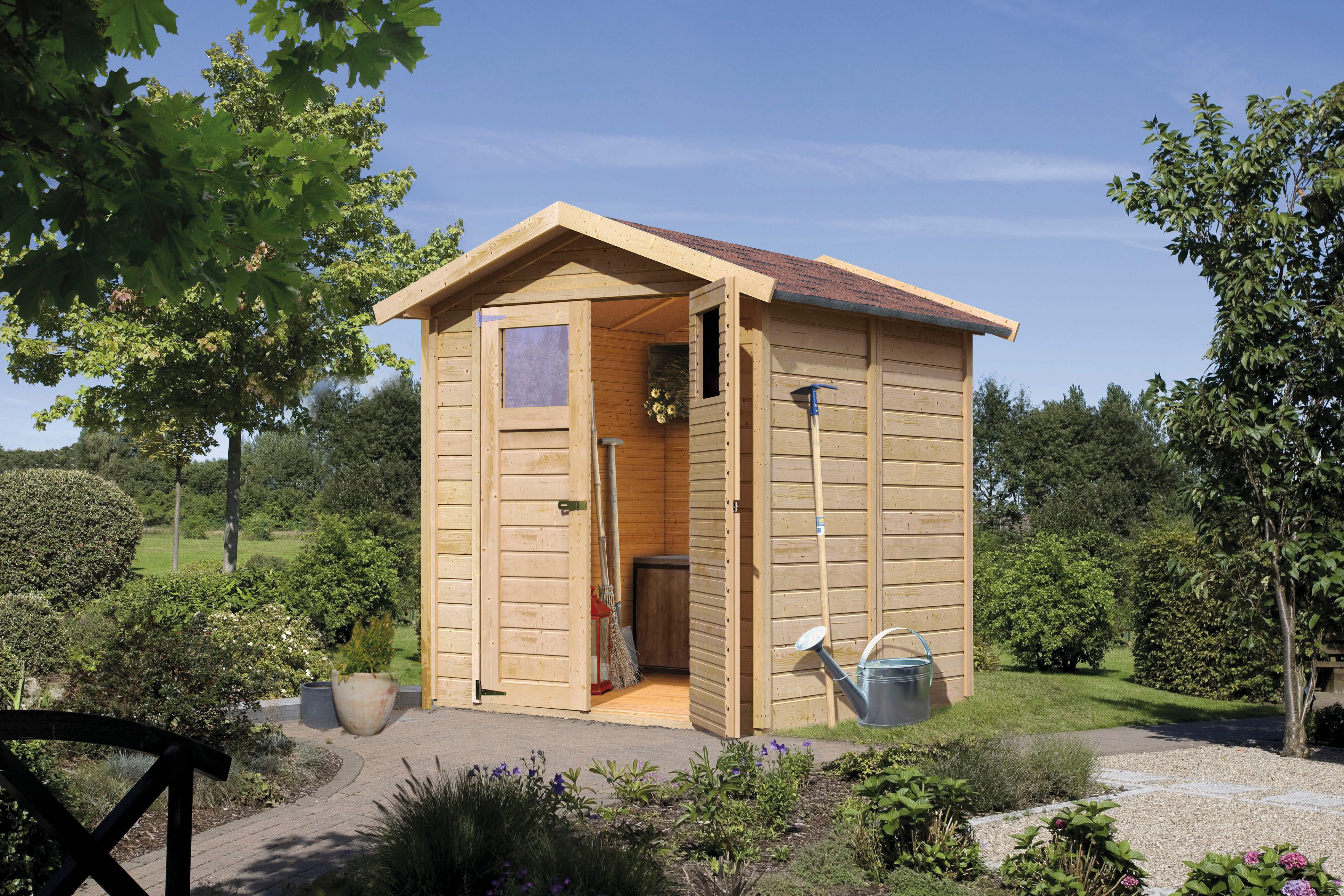 KONIFERA Gartenhaus Sylt 3, BxT: 180x184 cm