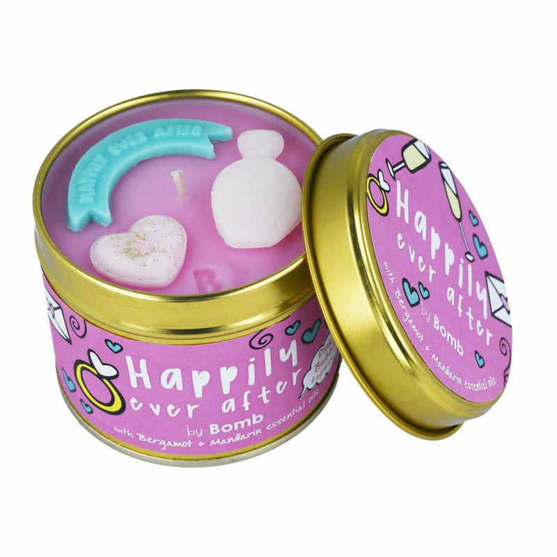 Bomb Cosmetics Duftkerze Scent Stories Happily Ever After, in Metalldose