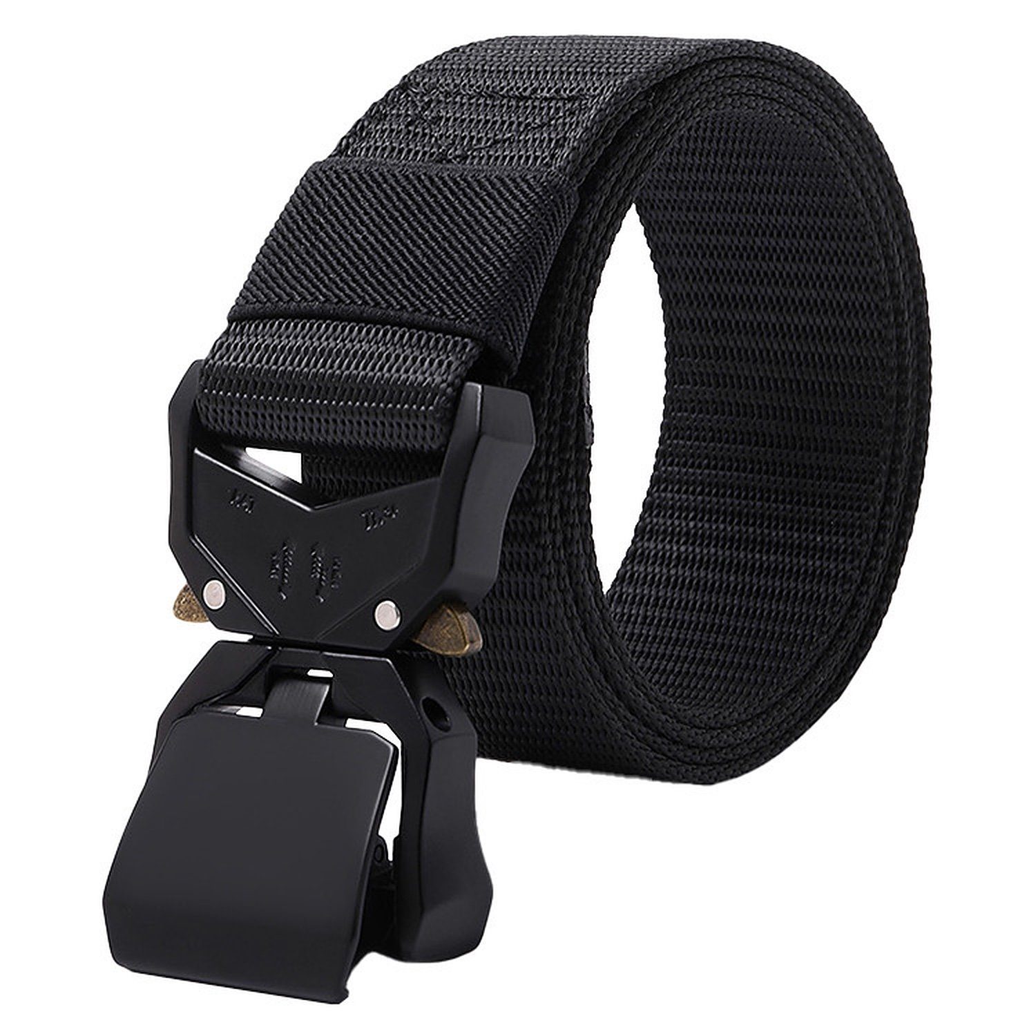 shenky Laufgürtel Herren Gürtel schwarz 140cm Taktischer Gürtel Deadlift Gü günstig online kaufen