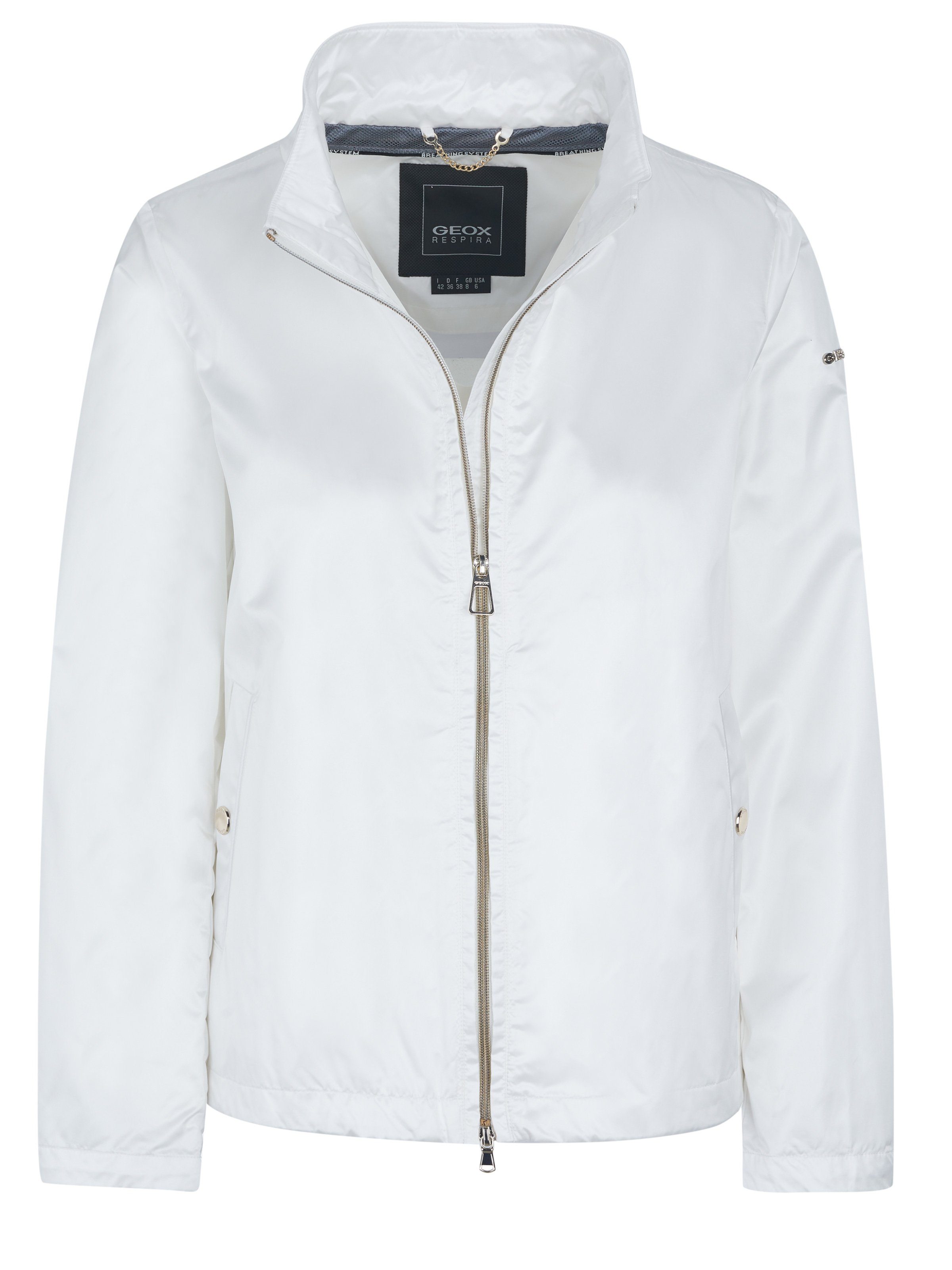 Geox Kurzjacke Geox Jacke weiss