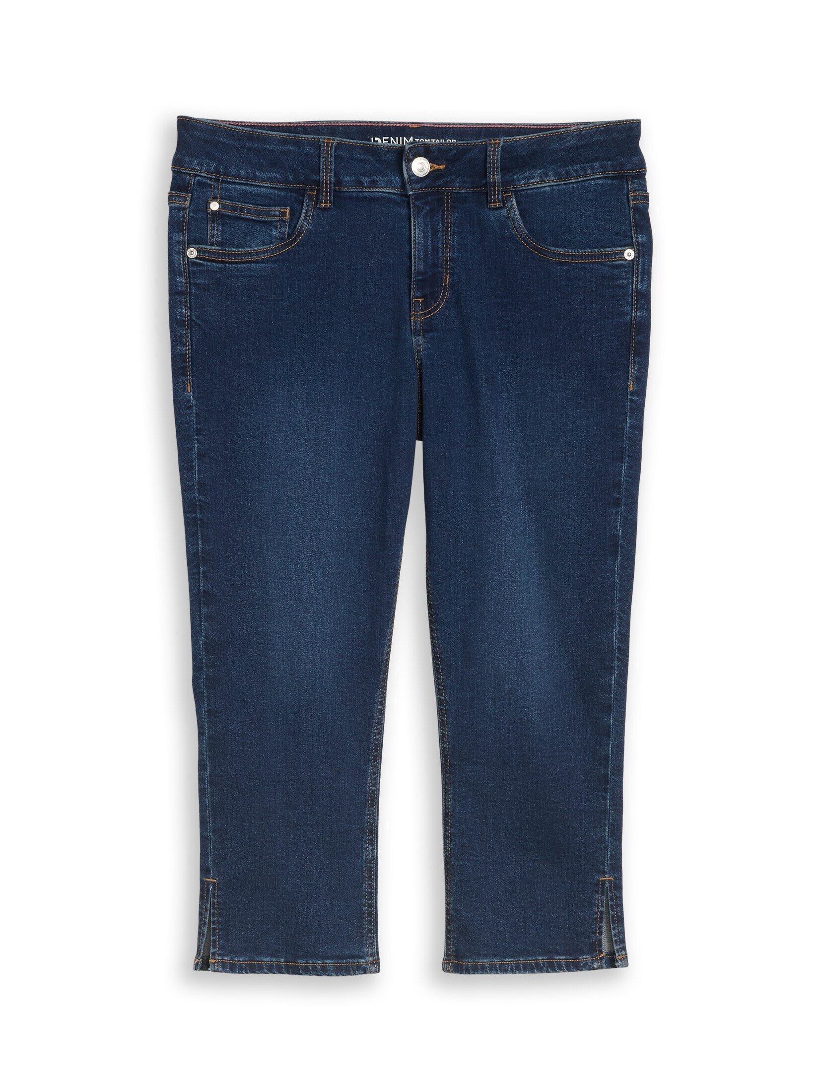 TOM TAILOR Denim Caprijeans Jeanshosen TTJONA SKINNY Capri Jeans