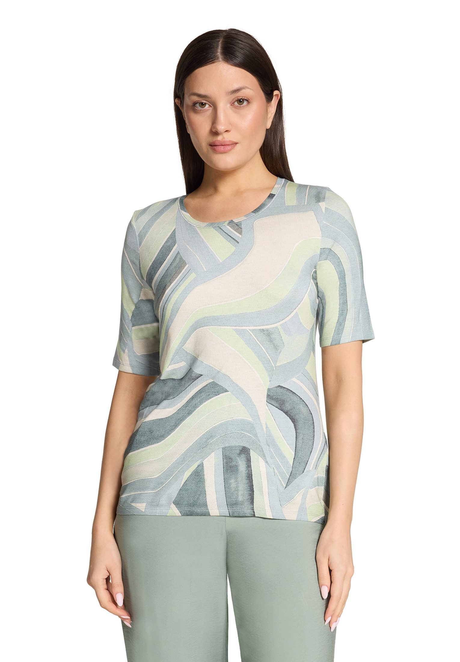 Betty Barclay Kurzarmshirt Damen mit Rundhalsausschnitt (1-tlg) günstig online kaufen