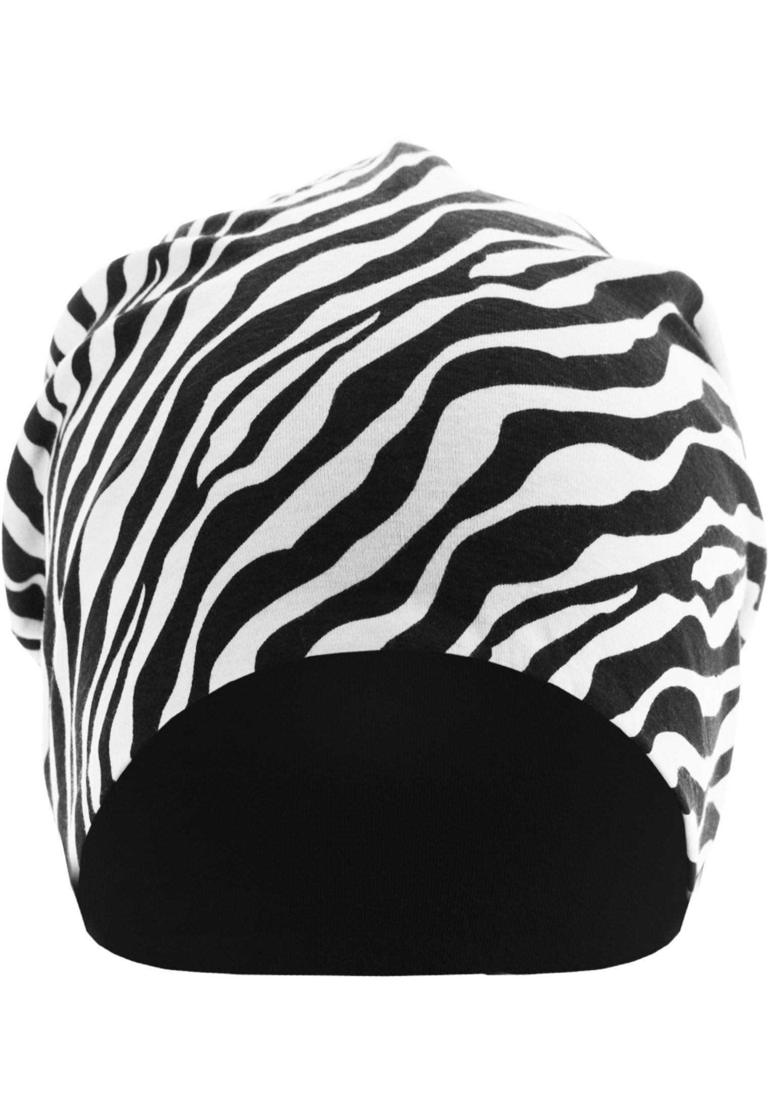 MSTRDS Beanie Accessoires (1-St) Jersey zebra/black Printed Beanie